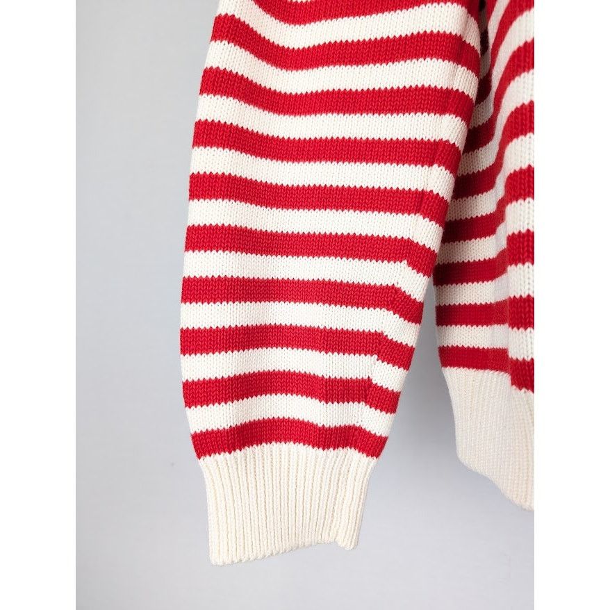 Gucci o1rshd1 Wool Cotton Long Sleeve Crewneck Sweatshirt Ivory Size US XL / EU 56 / 4 - 8 Thumbnail