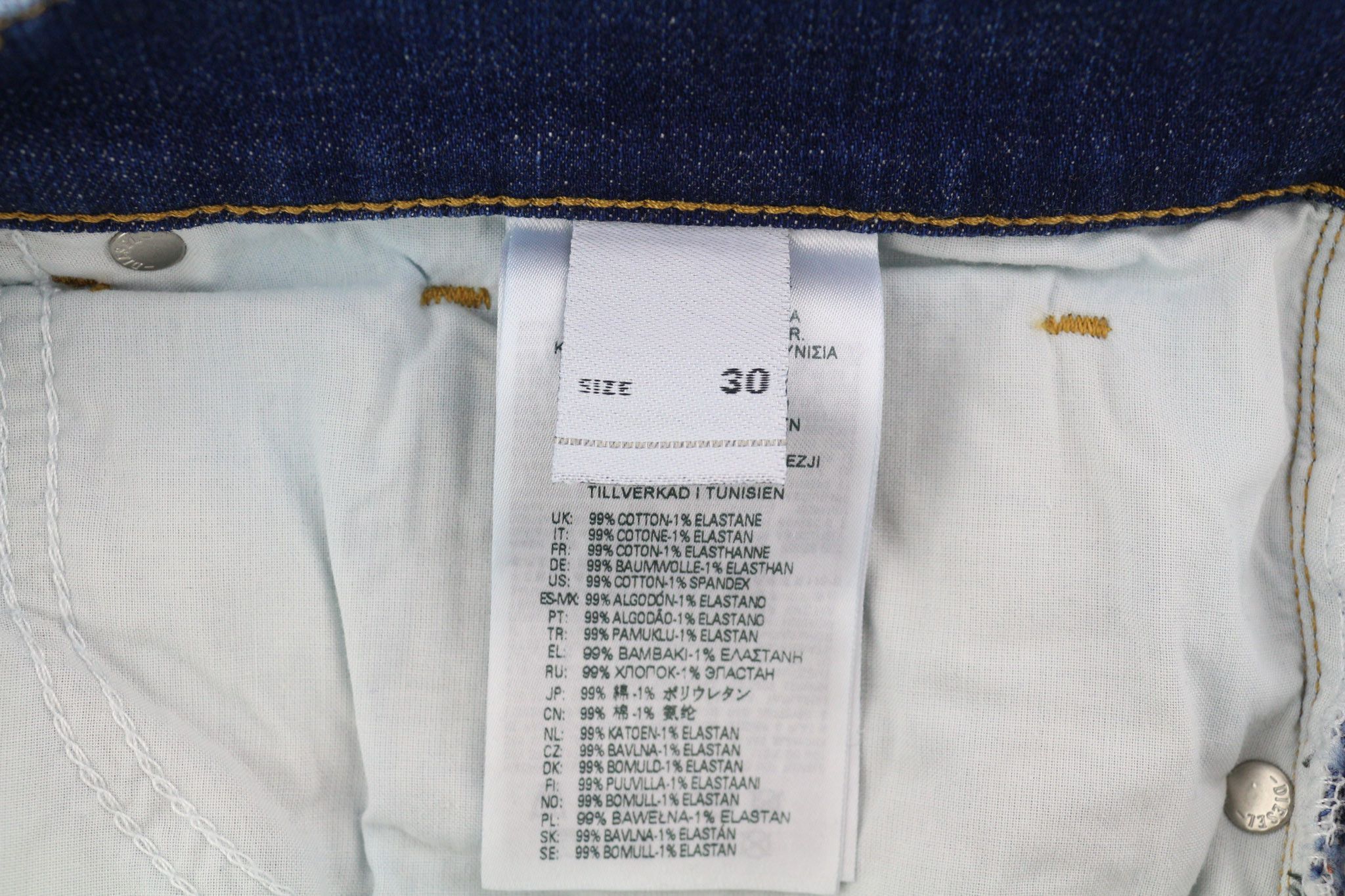 Diesel 2005 D-FINING 09C72 W30/L32 Tapered 40468 Size US 30 / EU 46 - 9 Thumbnail