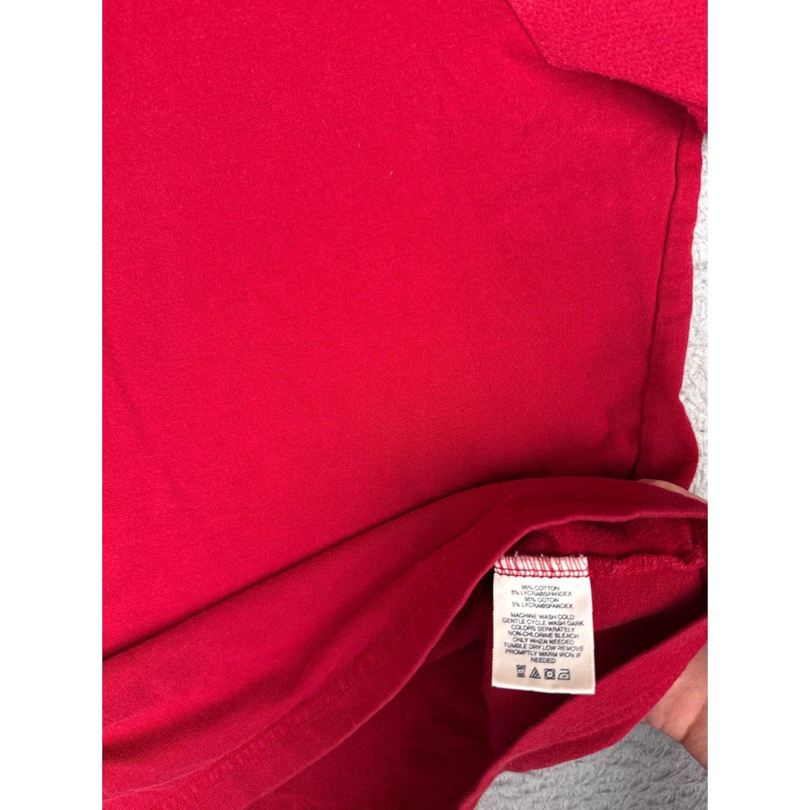 Tommy Hilfiger Tommy Hilfiger Shirt Men L Red Long Sleeve Cotton Blend Thermal Logo Size US L / EU 52-54 / 3 - 7 Thumbnail