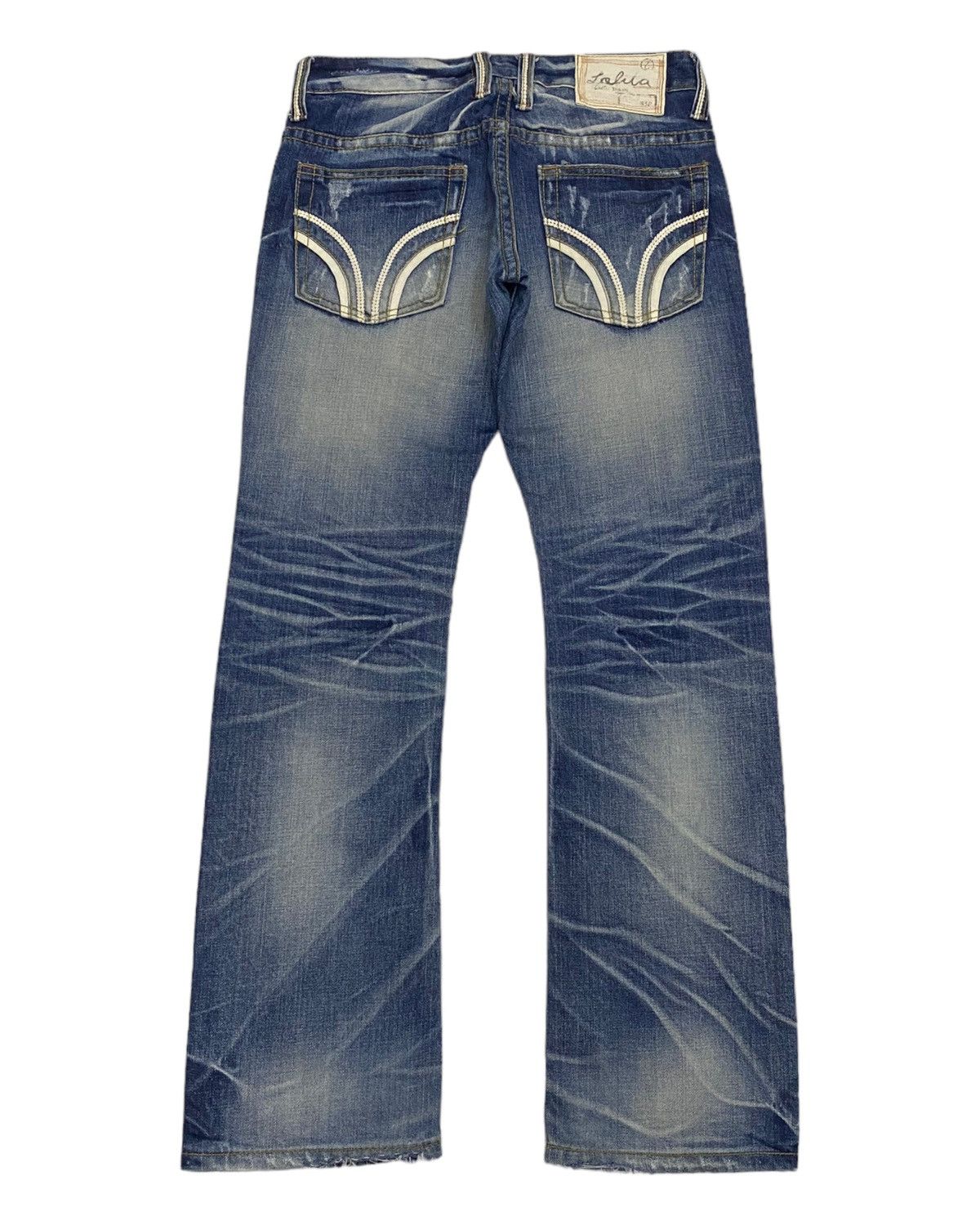 Hysteric Glamour FLARED🔥LOLITA JEANS PUNK DISTRESSED FLARE DENIM JEANS Size US 30 / EU 46 - 4 Thumbnail