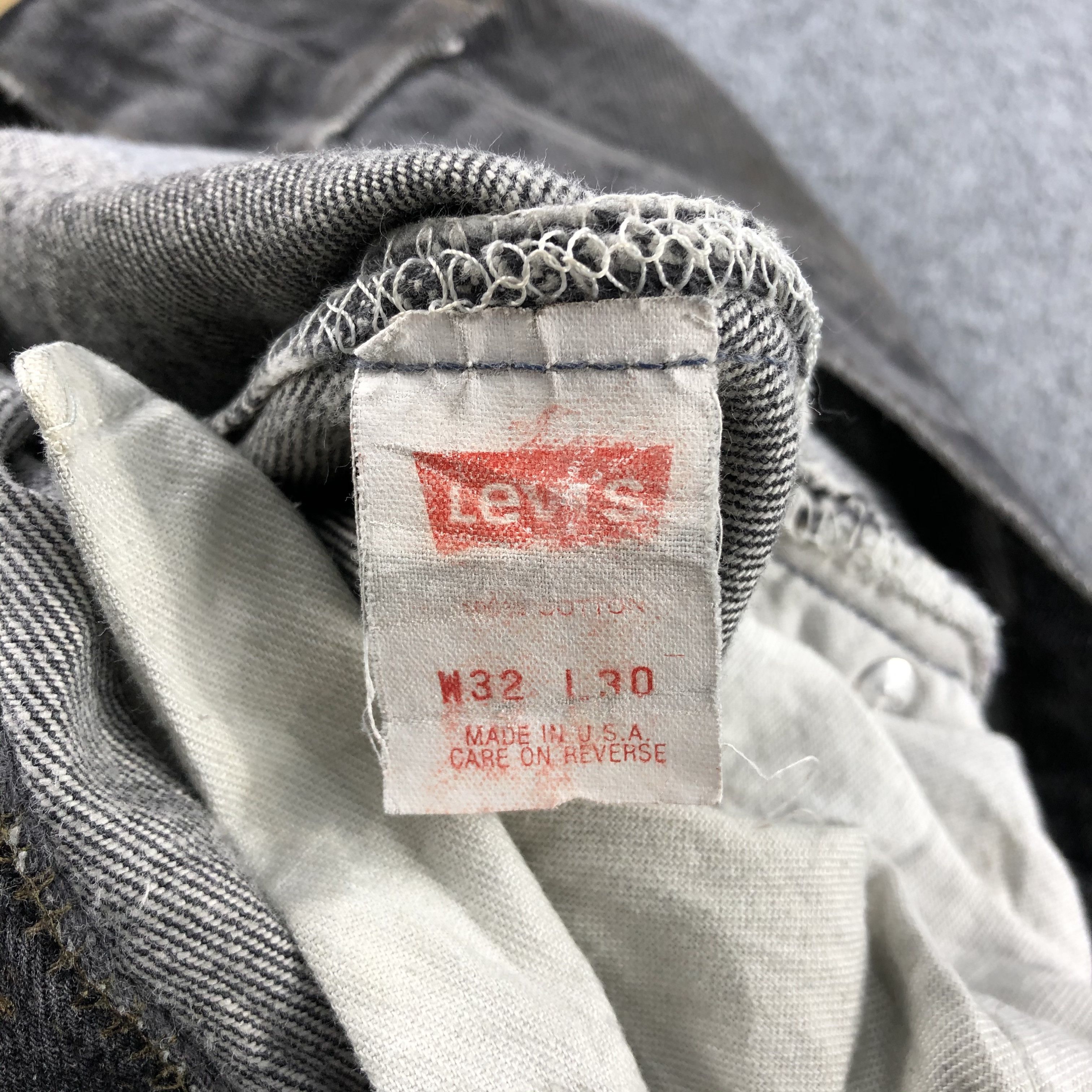 Levi's × Vintage Vintage 90s Distress Levis 501 Jeans-JM1613 Size US 32 / EU 48 - 11 Thumbnail