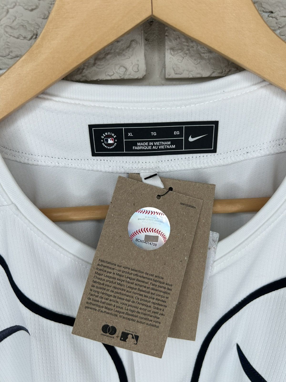Nike Nike Detroit Tigers White MLB Baseball Jersey Size US XL / EU 56 / 4 - 14 Thumbnail