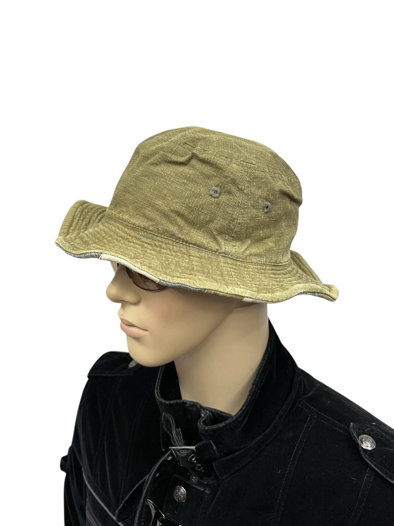 Designer 🔥FYE PATCHWORK REVERSIBLE Bucket Hat Inspired By Kapital Size ONE SIZE - 2 Thumbnail
