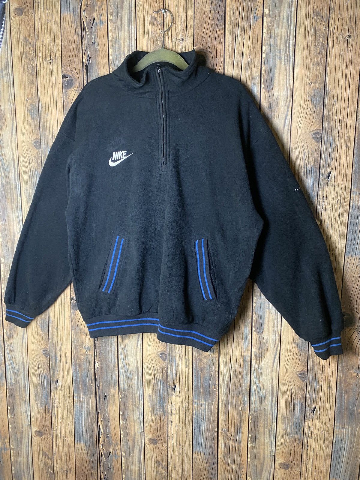 Nike × Sports Specialties × Vintage nike made in taiwan half zipper big swoosh sweatshirt Size US M / EU 48-50 / 2 - 1 Thumbnail