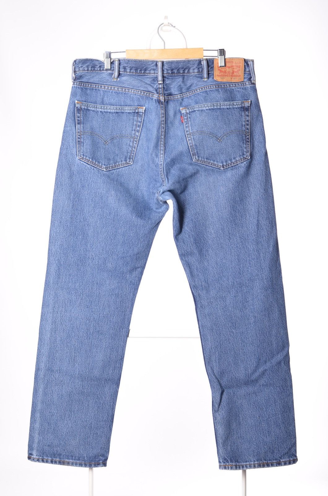 Levi's Levis Levi’s 505 Vintage Wash Denim Jeans size 38 Size US 38 / EU 54 - 2 Thumbnail