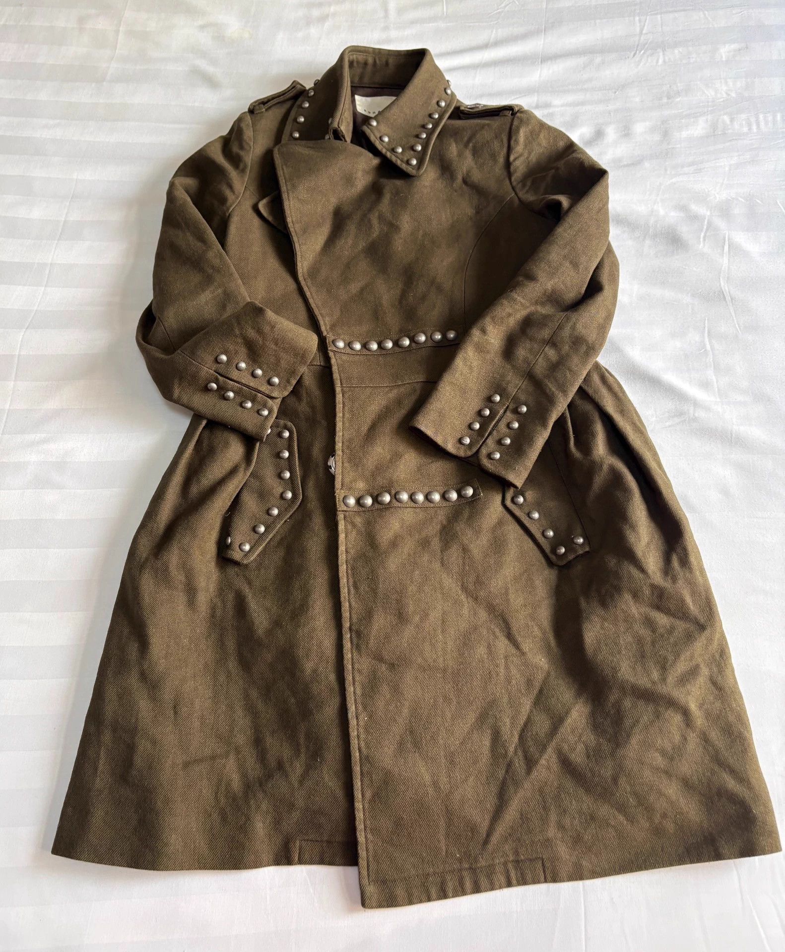 Sunao Kuwahara sunao kuwahara rivet cuffs collar coat CDG buttons Size XL / US 12-14 / IT 48-50 - 6 Thumbnail