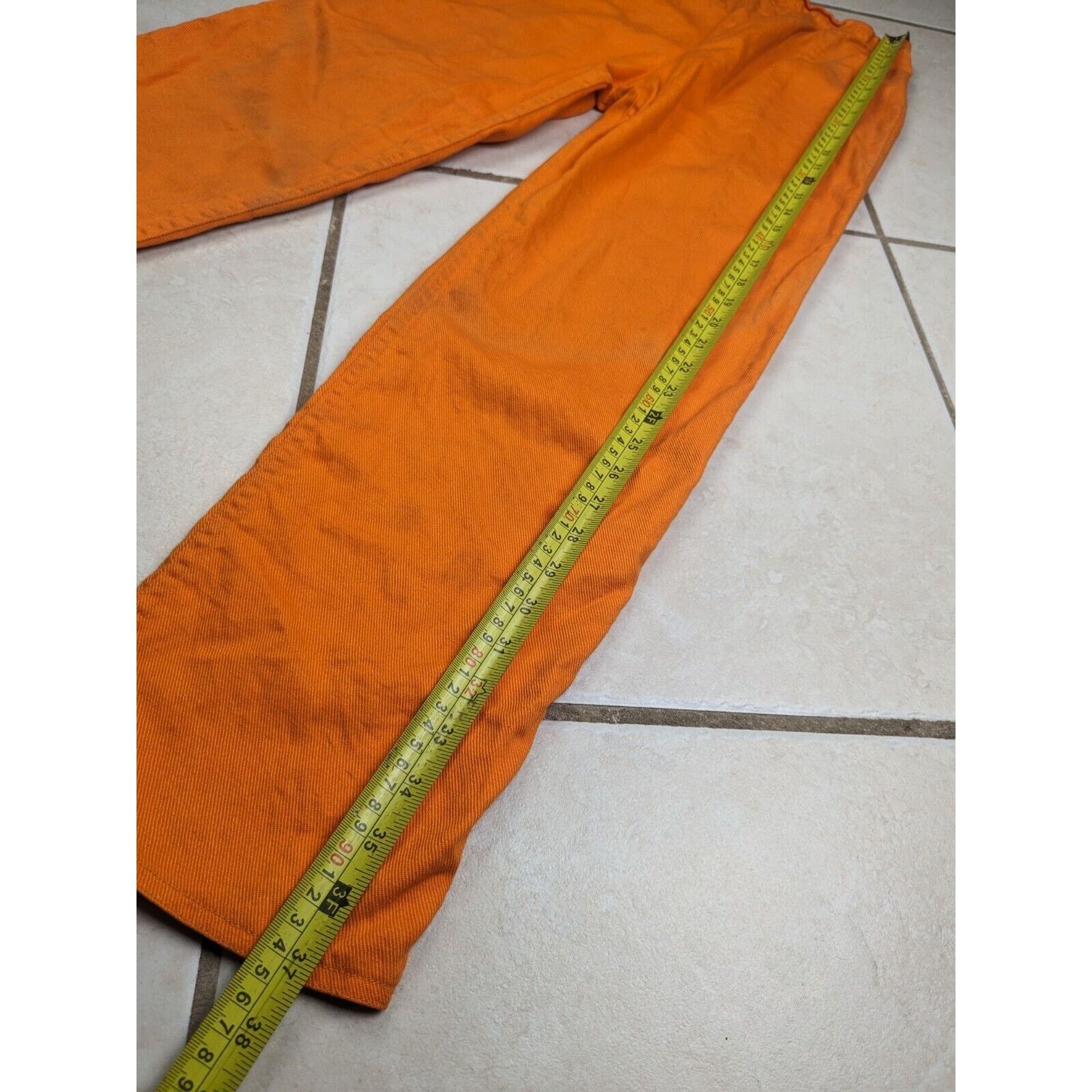 Other 1960's Cole of California Orange Denim Pants High Waist Size 34" / US 12 / IT 48 - 8 Thumbnail