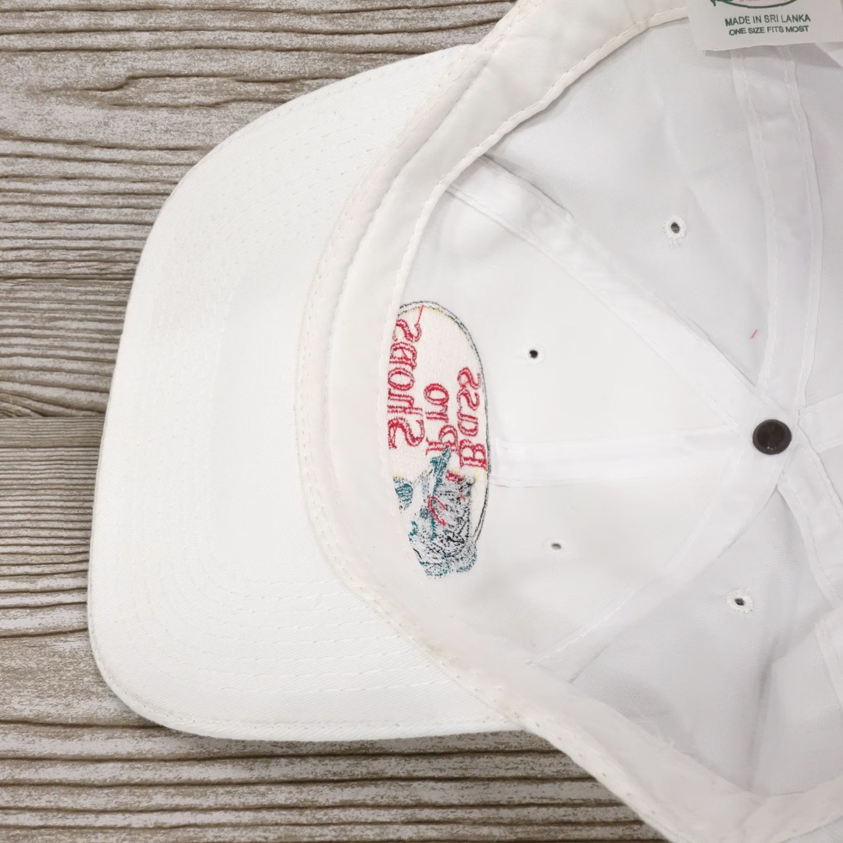 Bass Pro Shops BASS PRO SHOPS WHITE SNAPBACK TRUCKER BASEBALL CAP | One Size | Solid | Casual | Mens Size ONE SIZE - 7 Thumbnail