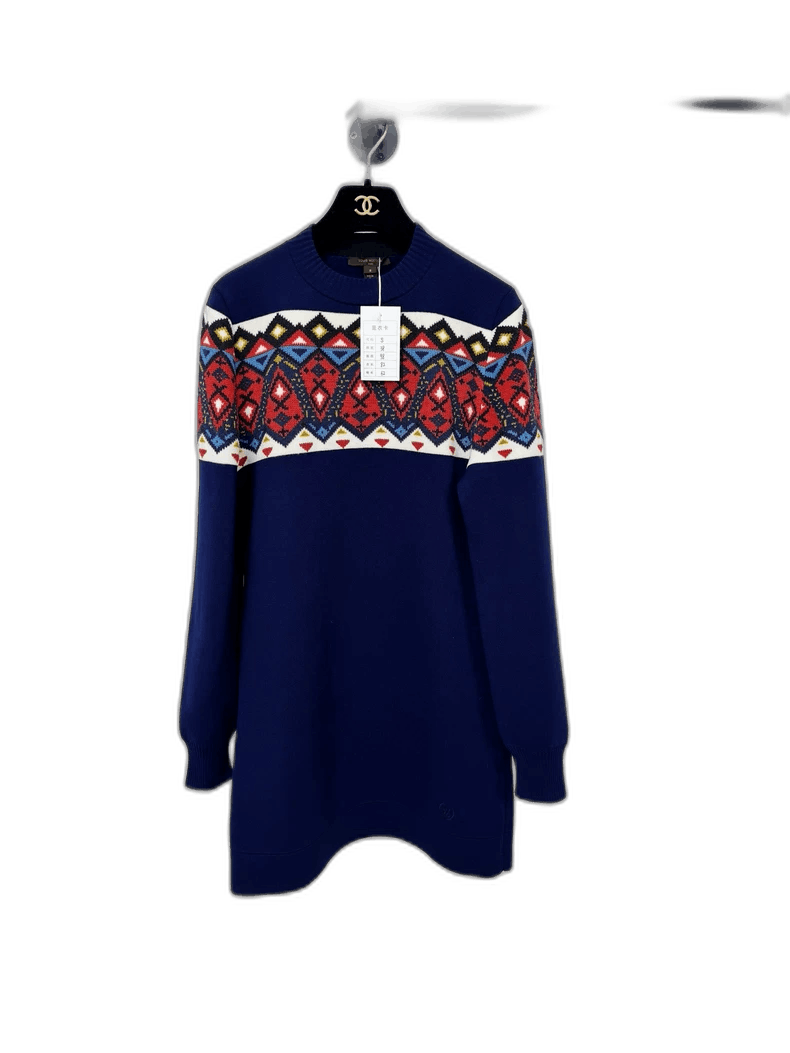 Louis Vuitton Louis Vuitton Wool Dress Size S Size S / US 4 / IT 40 - 1 Thumbnail