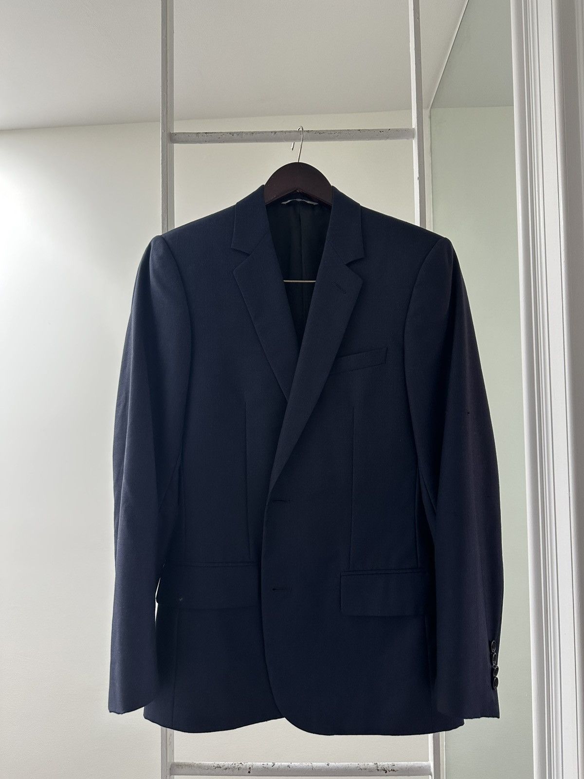 Dior Hedi Slimane Dior Suit Size 46S - 2 Thumbnail