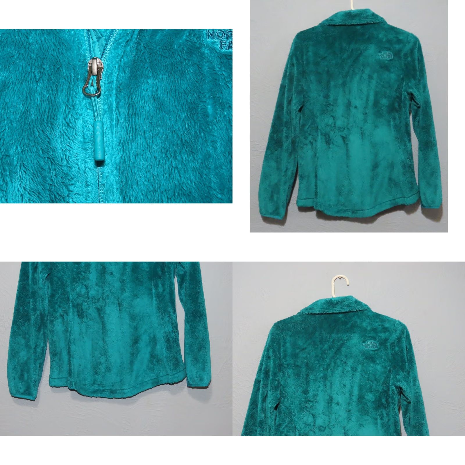 The North Face The North Face Jacket Women's S Teal Osito Fleece Full Zip Pockets Zippered Lined Casual Travel Size S / US 4 / IT 40 - 8 Thumbnail