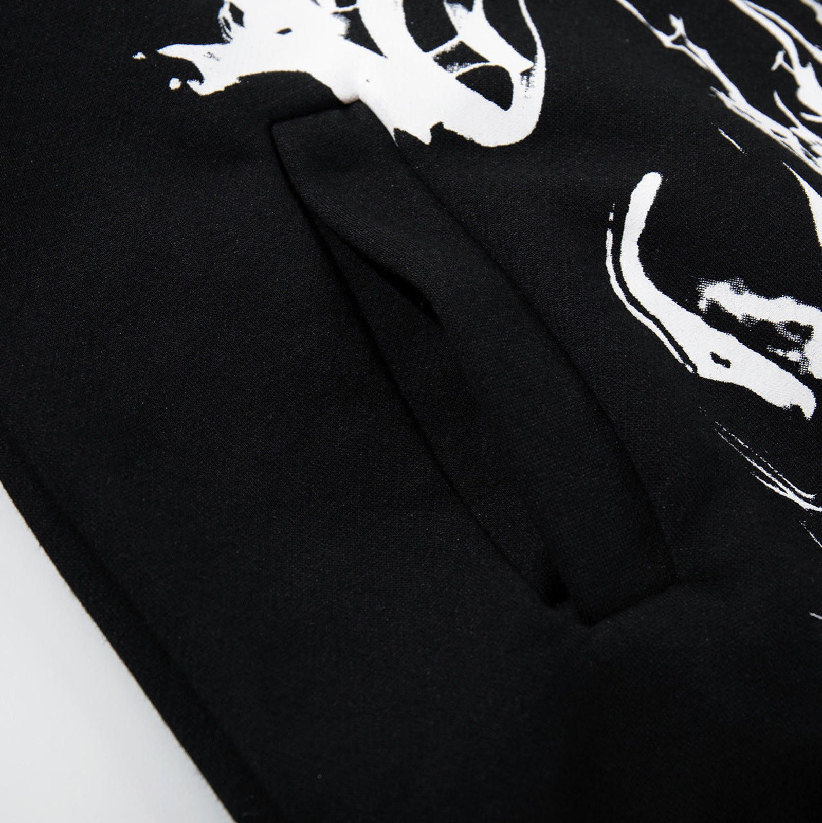 Japanese Brand Graphic Print Pullover Hoodie, Streetwear Hoodie Size US M / EU 48-50 / 2 - 5 Thumbnail