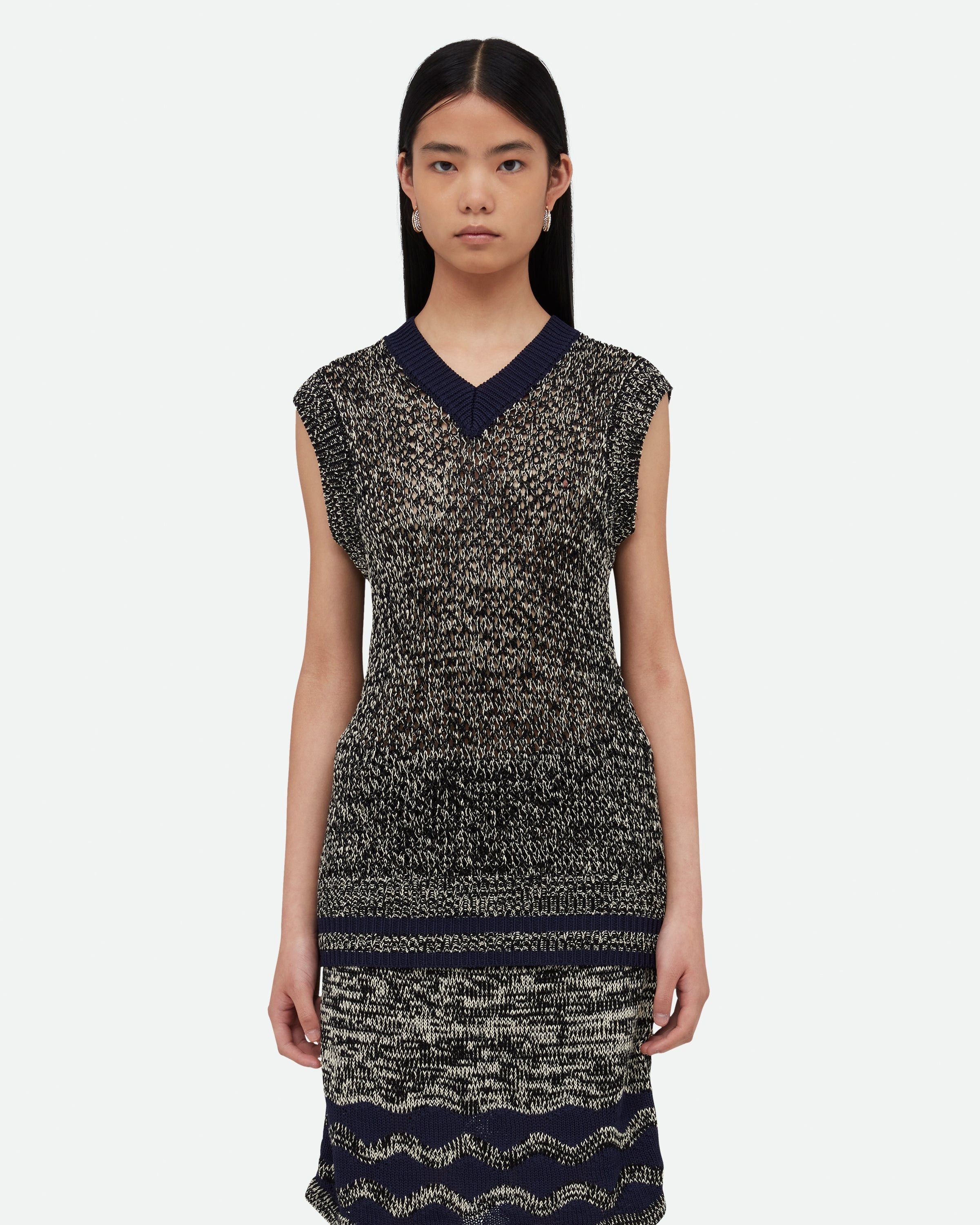 Wales Bonner o1mle0825 Unisex Shade Knit Vest in Multicolor Size US S / EU 44-46 / 1 - 3 Thumbnail