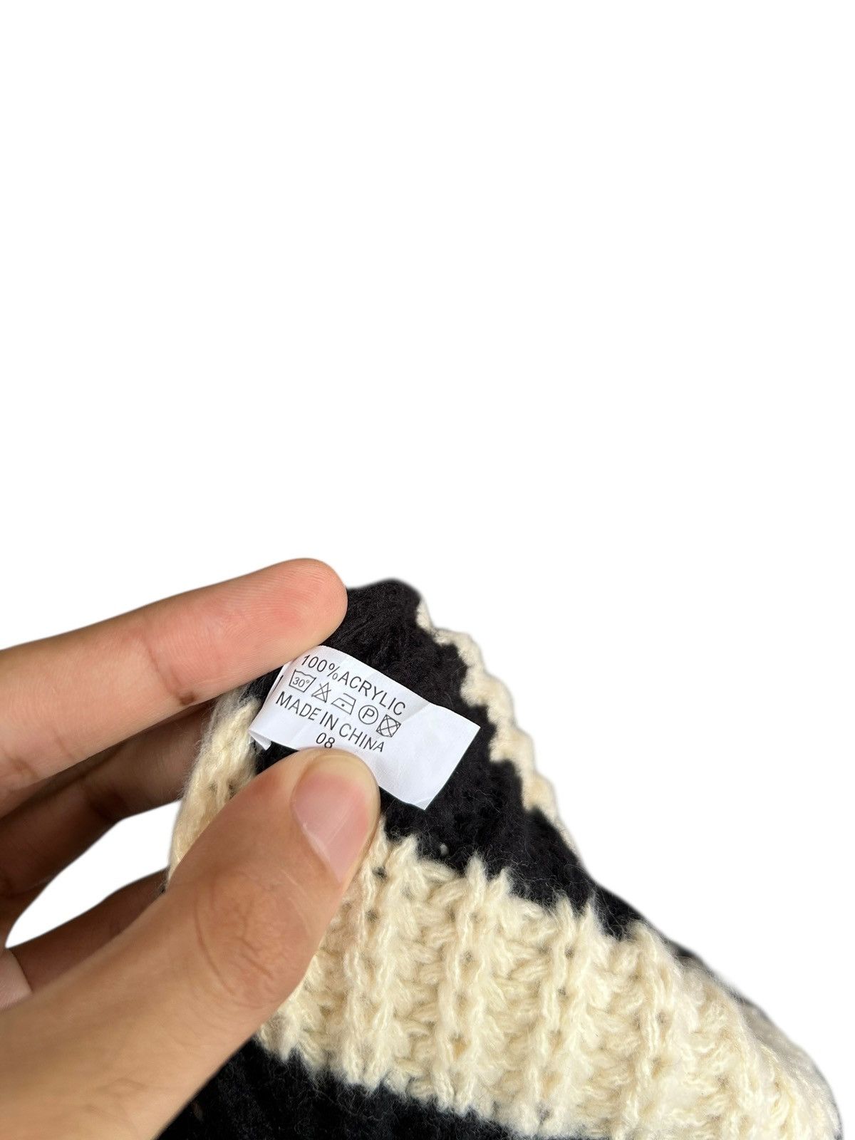 Japanese Brand Crochet Knitted Handmade Japanese Beanie Hats Size ONE SIZE - 6 Thumbnail