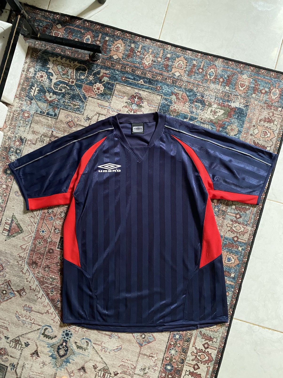 Vintage Vintage UMBRO jersey Size US L / EU 52-54 / 3 - 2 Thumbnail
