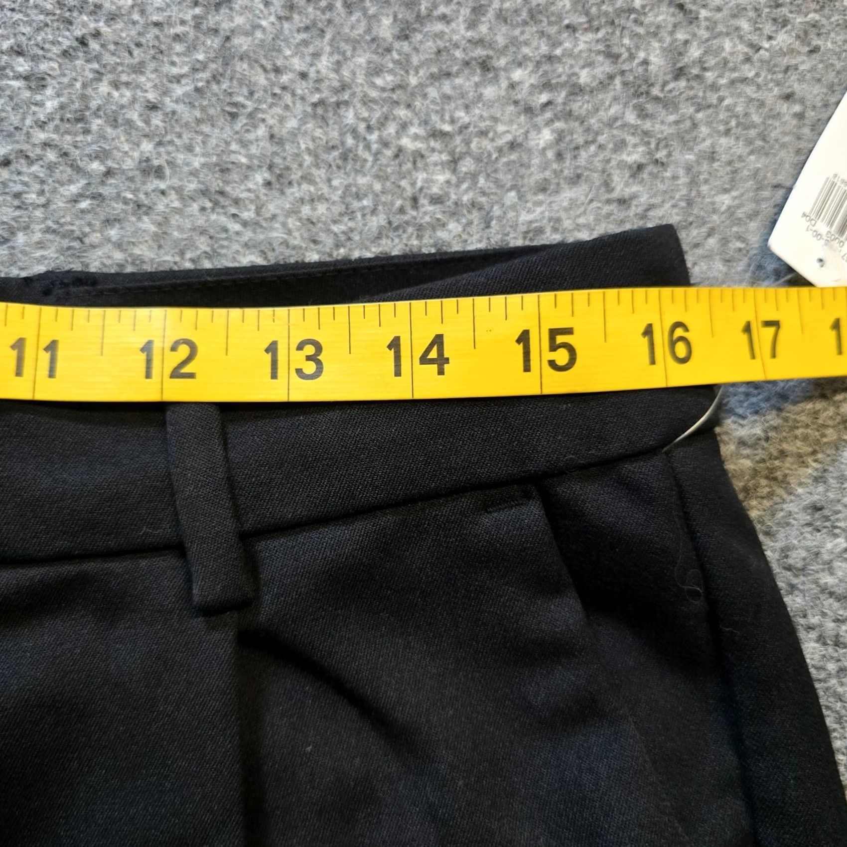 Old Navy Old Navy Pants Womens Large Black Wide-Leg Pleated High Rise Career/Workwear Dress Pants Size 36" / US 14 / IT 50 - 6 Thumbnail