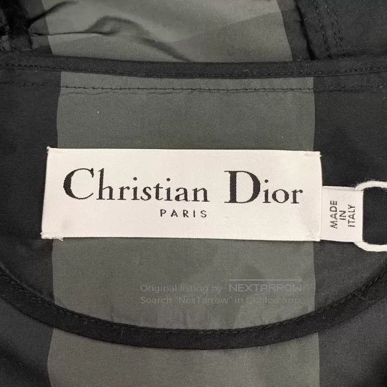 Dior Dior Black and gray logo plaid hooded windbreaker zipper j Size XS / US 0-2 / IT 36-38 - 6 Thumbnail