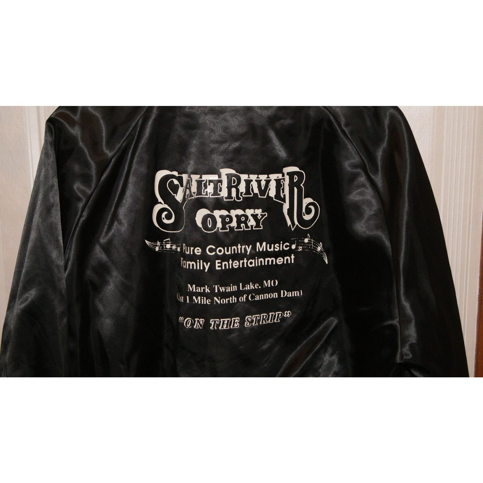 Vintage VTG Salt River Opry Country Music 2XL Satin Bomber Jacket Size US XXL / EU 58 / 5 - 1 Thumbnail