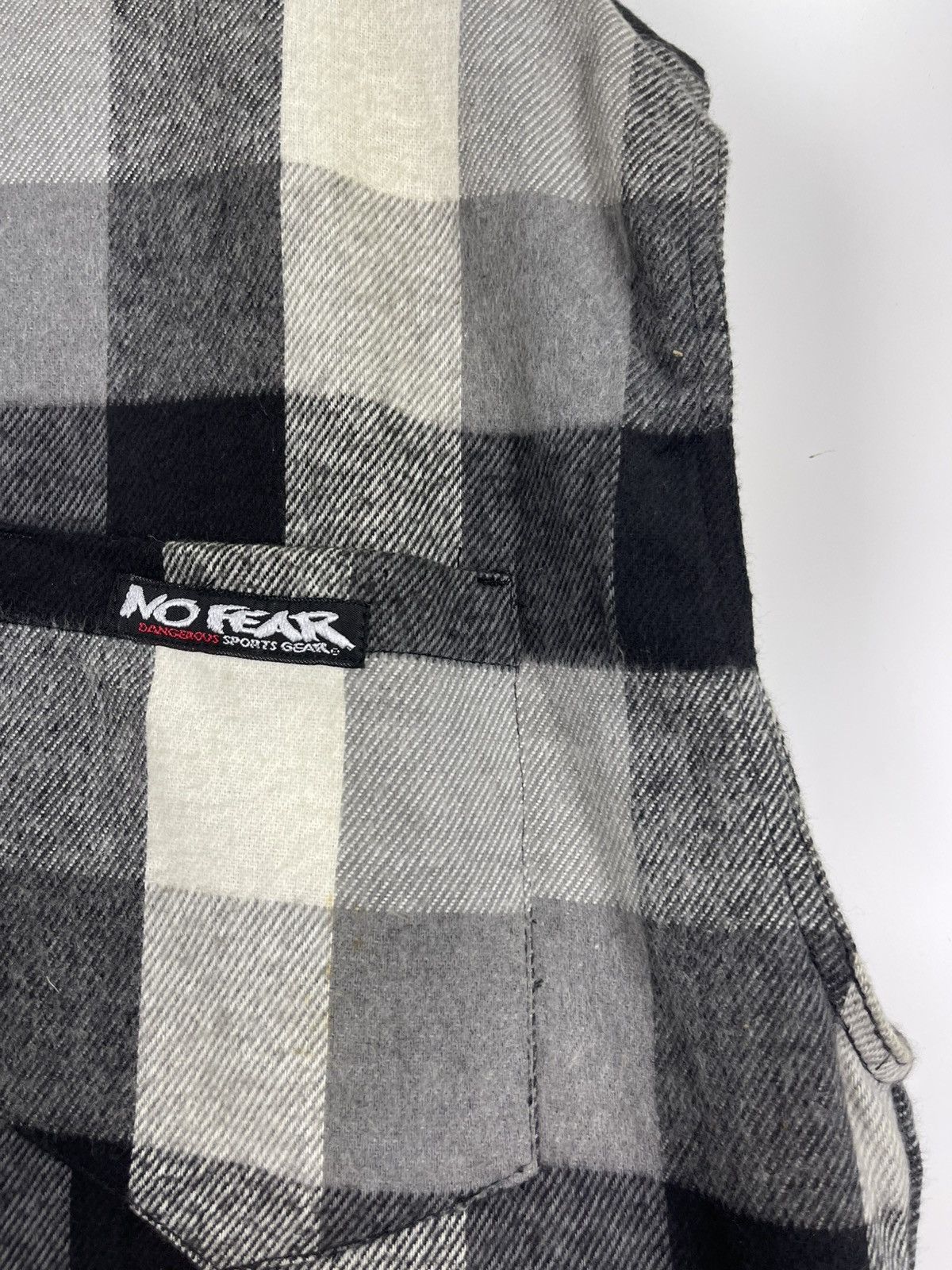No Fear Vintage No Fear Vest Jacket with Hoodies Size US L / EU 52-54 / 3 - 9 Thumbnail