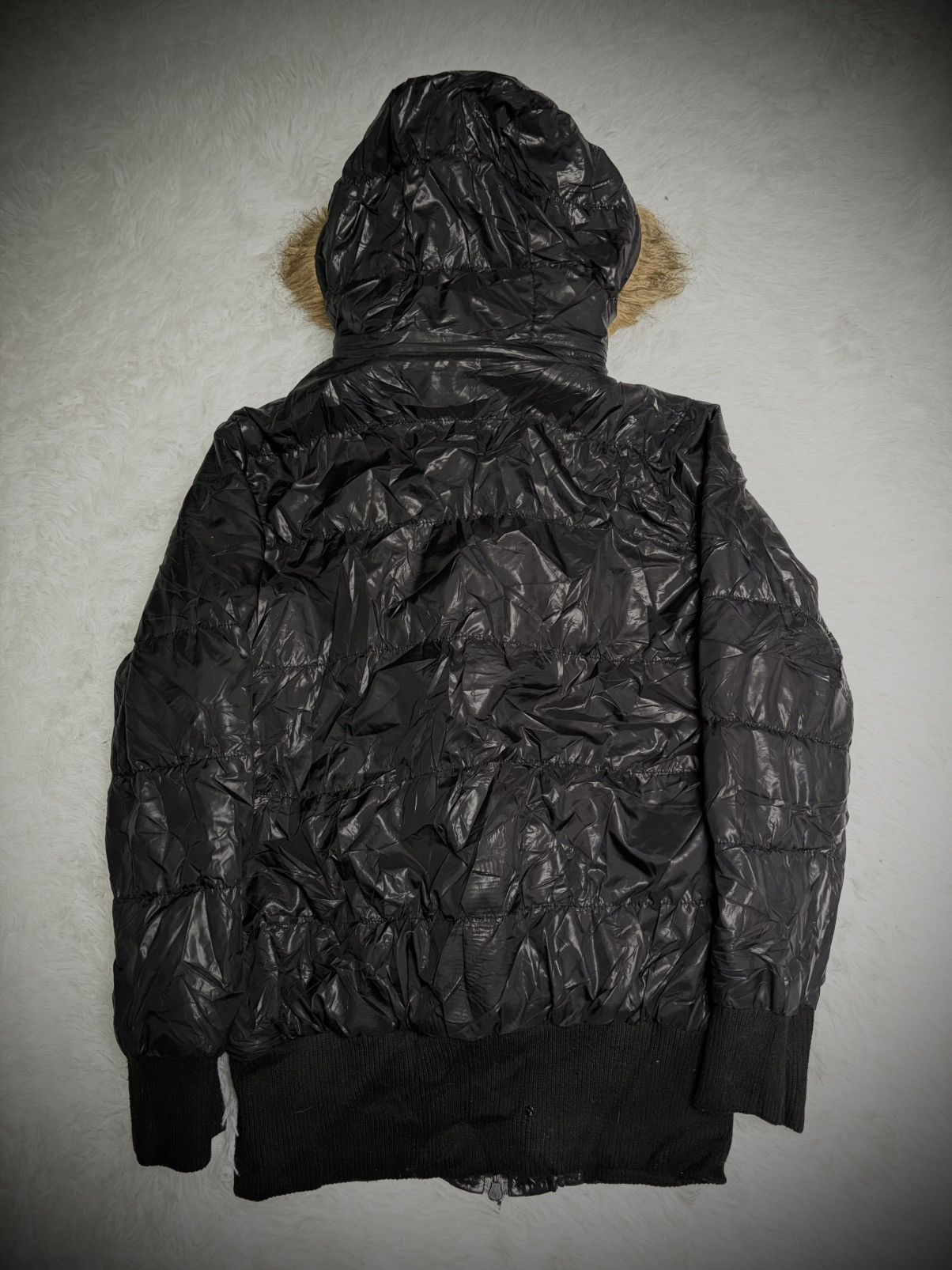 Japanese Brand 2000s Japanese Brand fur puffer winter jacket Size US M / EU 48-50 / 2 - 7 Thumbnail