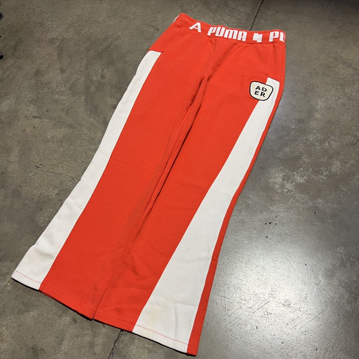 Ader Error × Puma Puma Ader Error Sweatpants Striped Baggy Flare Size US 30 / EU 46 - 2 Thumbnail