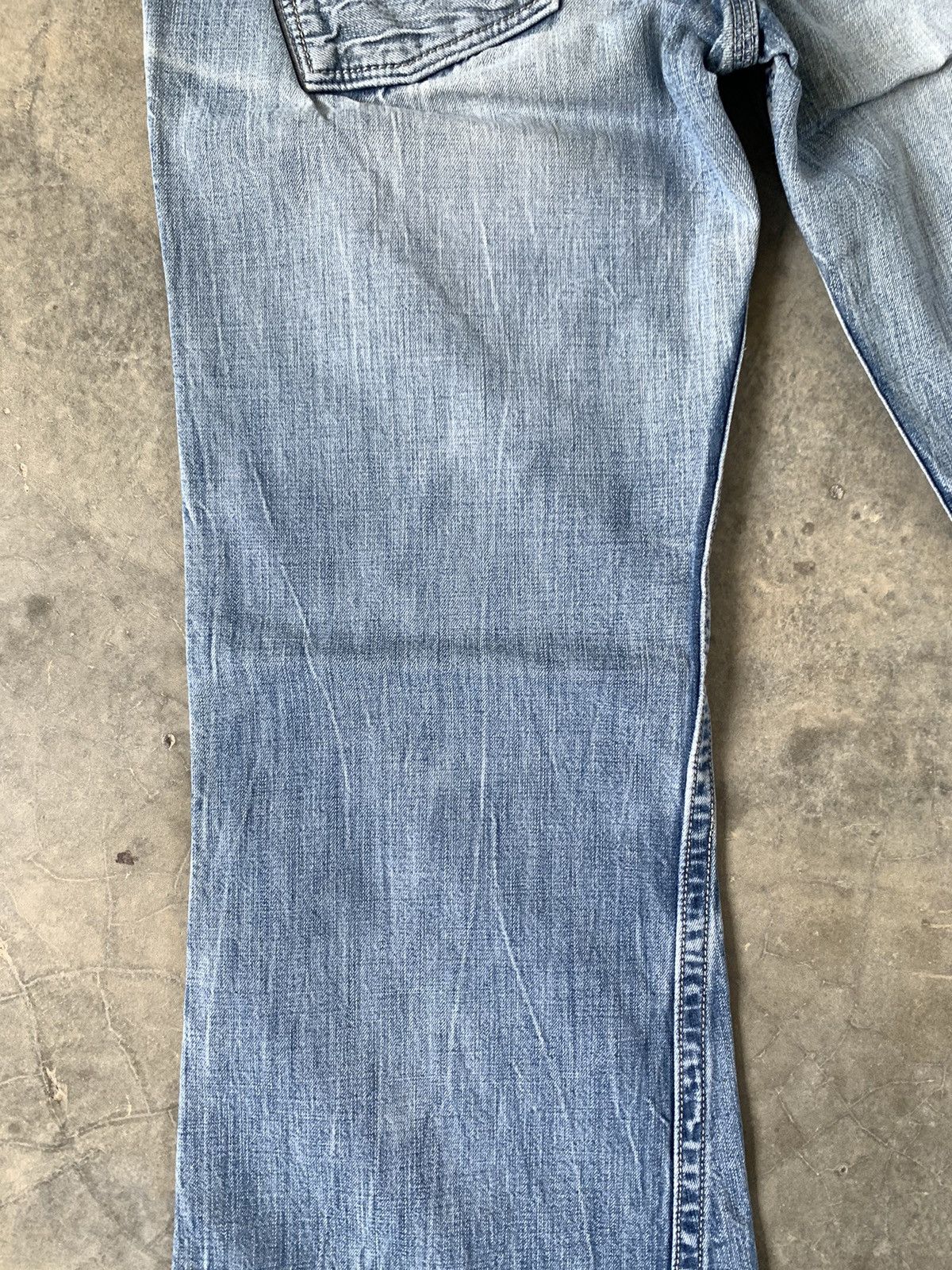 Tornado Mart Super Flare Jeans Japan Brapper Low Rise Bellbottom Jeans Size 28" / US 6 / IT 42 - 17 Thumbnail