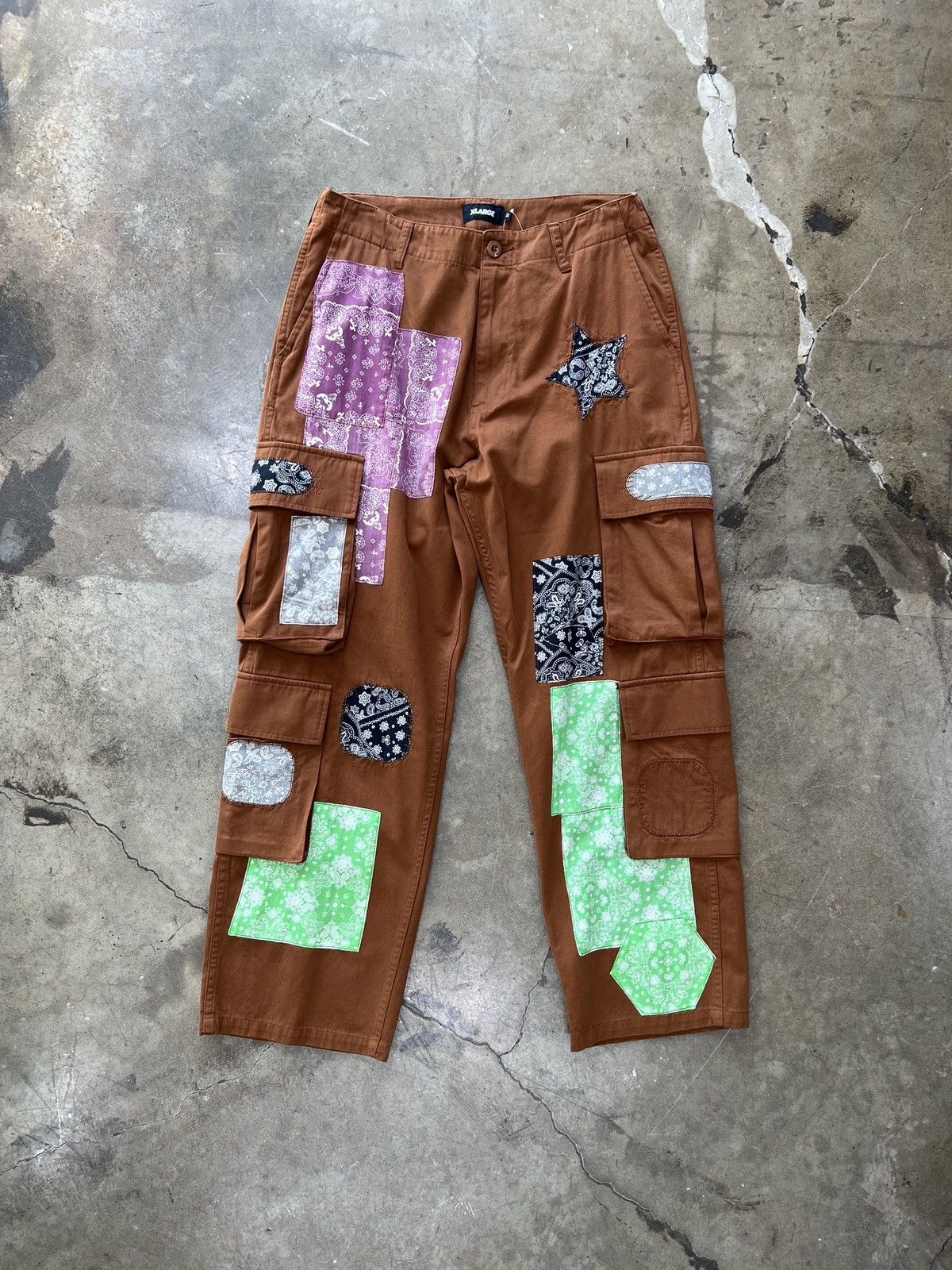 Xlarge Xlarge Patchwork Cargo Brown Sz. 36 Size US 36 / EU 52 - 2 Thumbnail