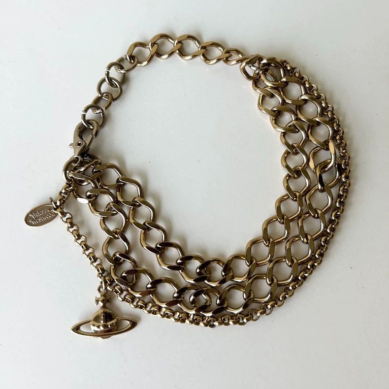 Vivienne Westwood Vivienne Westwood Let It Rock: Vintage Earthly Chain Brace Size ONE SIZE - 3 Thumbnail