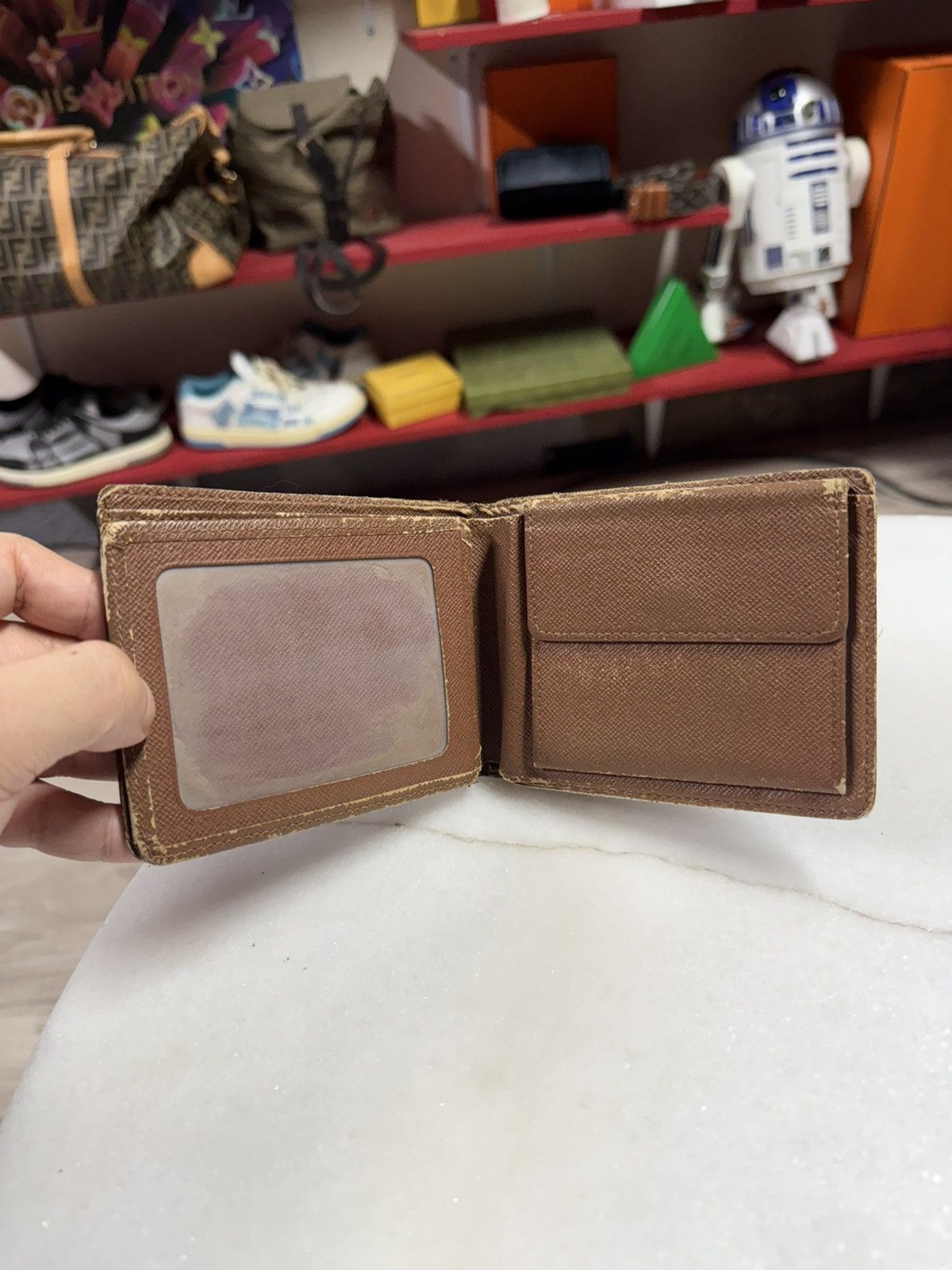 Louis Vuitton Louis Vuitton Brown Monogram Bifold Leather Men’s Wallet Size ONE SIZE - 4 Thumbnail