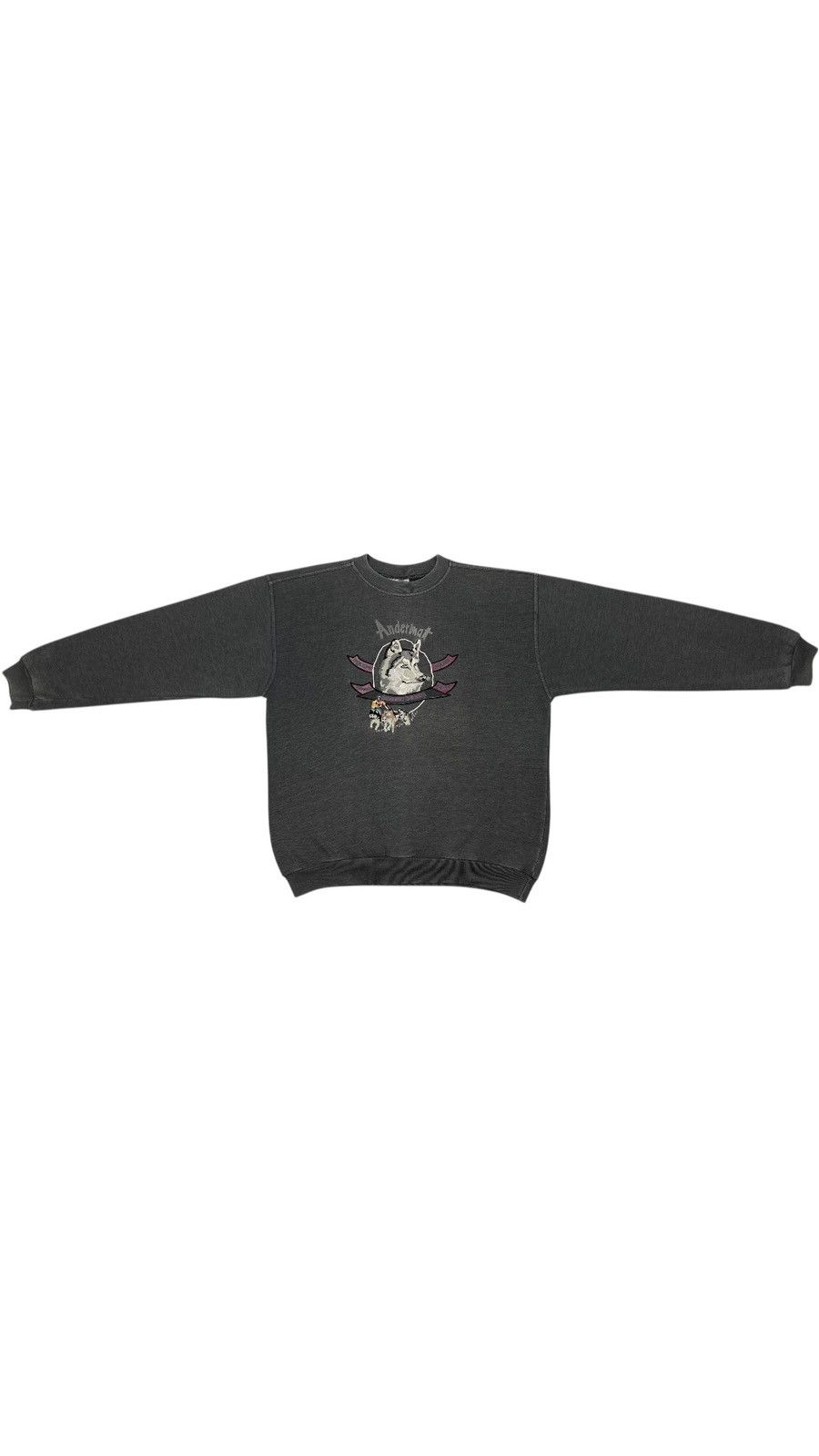 Vintage LASTDROP🔥80s Andermatt Swiss Husky Ski Sport Team Sweatshirt Size US M / EU 48-50 / 2 - 3 Thumbnail
