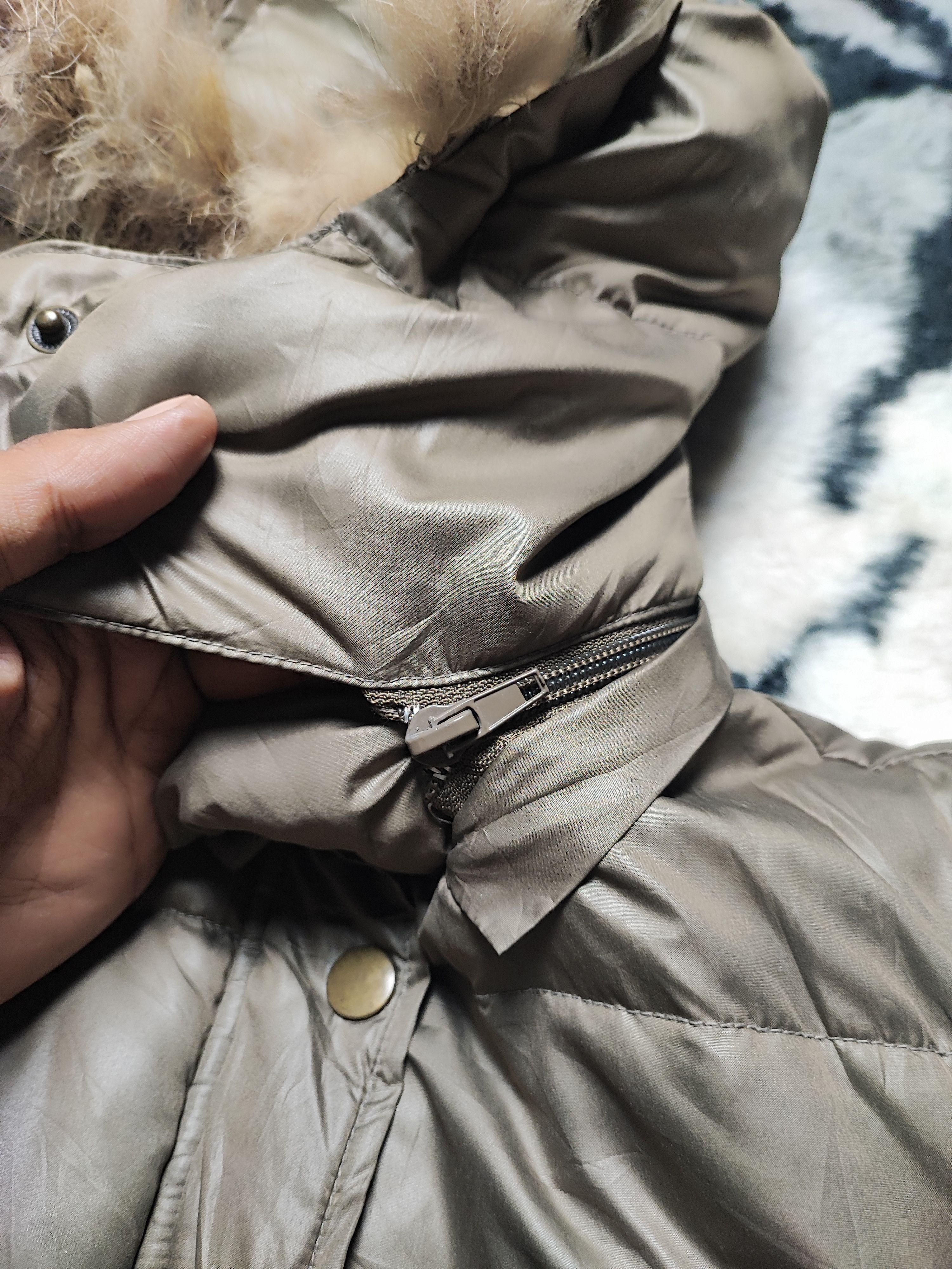 Japanese Brand Fur Puffer Down Jacket Vest Boxy Cecil Mc Bee Size US XS / EU 42 / 0 - 18 Thumbnail