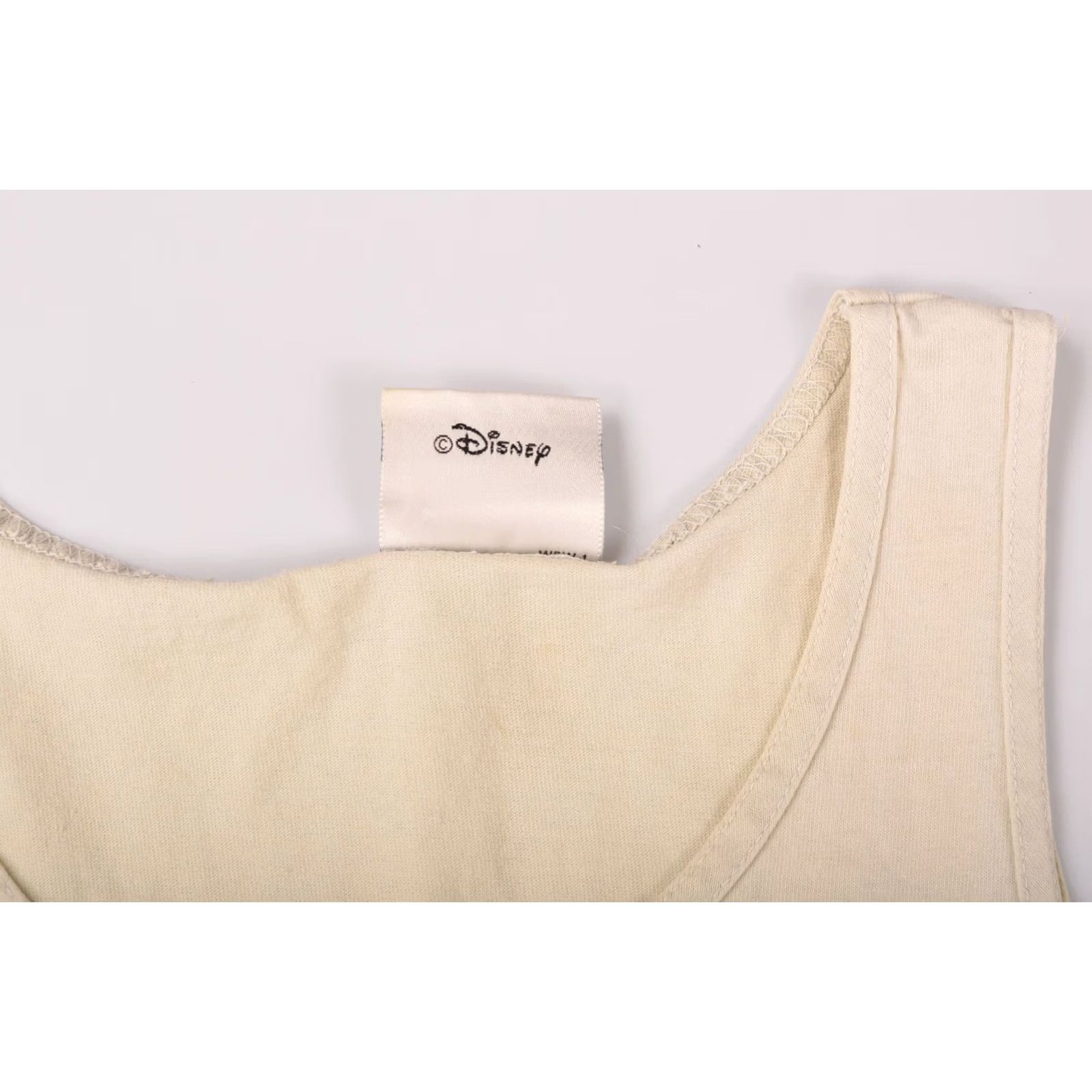 Disney Walt Disney World Animal Kingdom Vintage Tank T-Shirt Tee OS XL Beige 90s Cartoon Mens Shirt Tank Top Size US XL / EU 56 / 4 - 6 Thumbnail