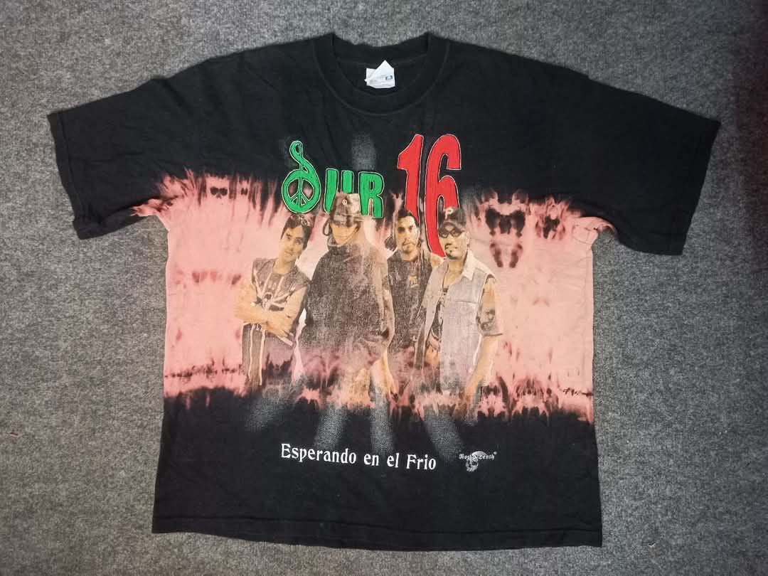 Band Tees Vintage Band Sur 16 Tour 02 Acid Wash Signature Embroidery Size US XL / EU 56 / 4 - 11 Thumbnail