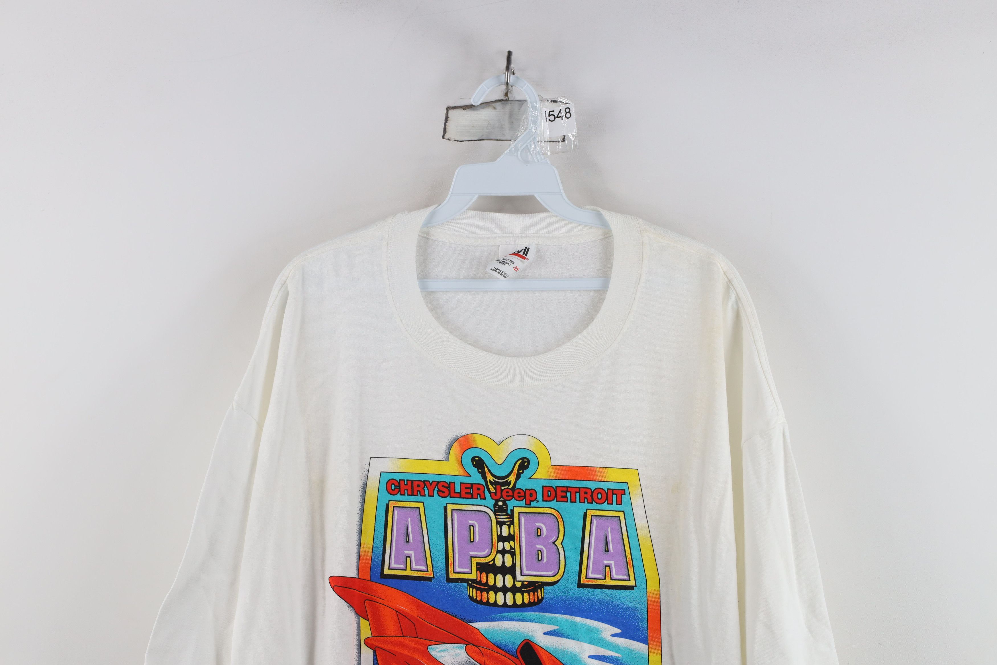 Vintage Vintage Y2K 2000 Detroit APBA Gold Cup Boat Racing T-Shirt Size US XXL / EU 58 / 5 - 2 Thumbnail