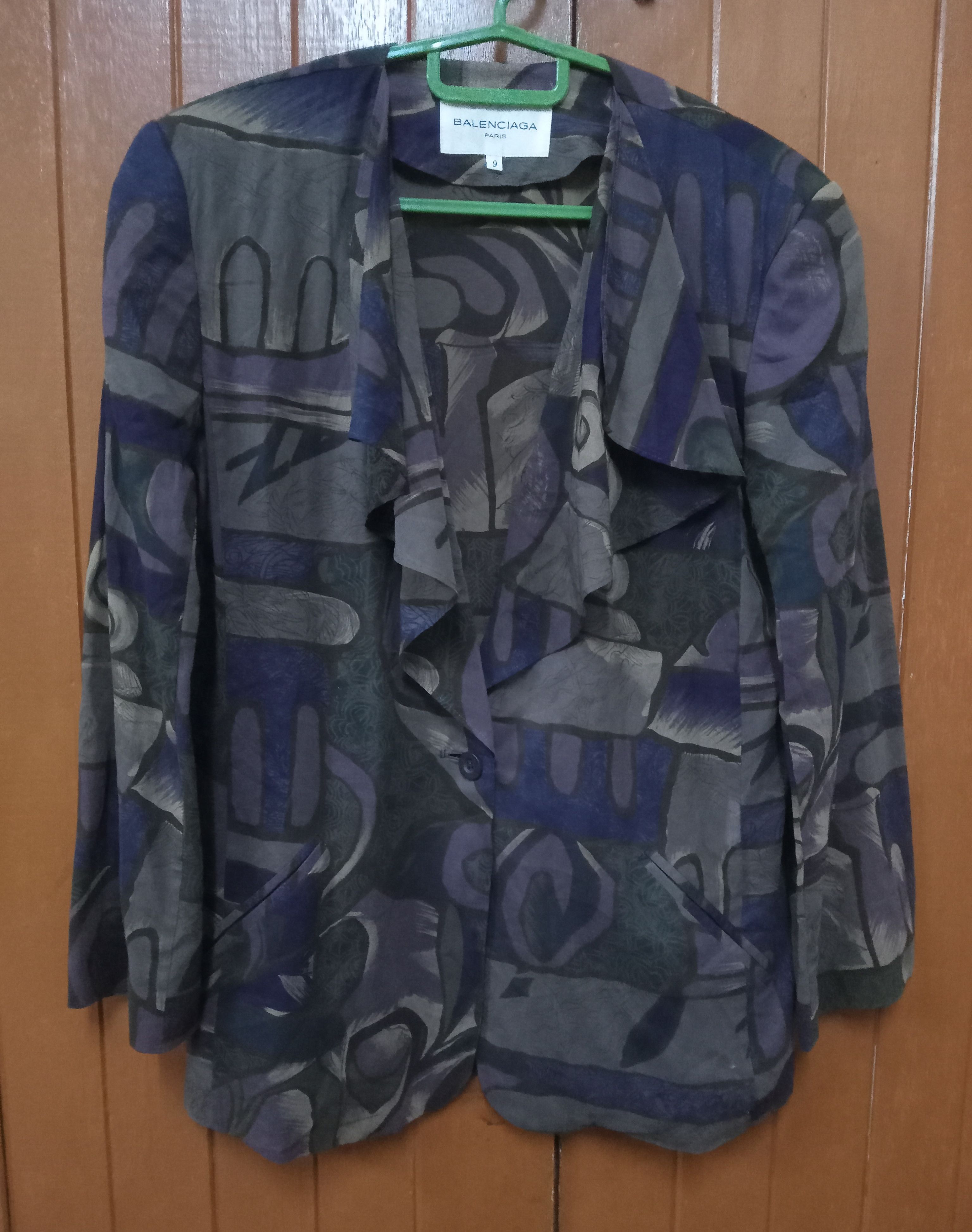 Balenciaga Balenciaga Rare Design Blouse / Top Size L / US 10 / IT 46 - 8 Thumbnail