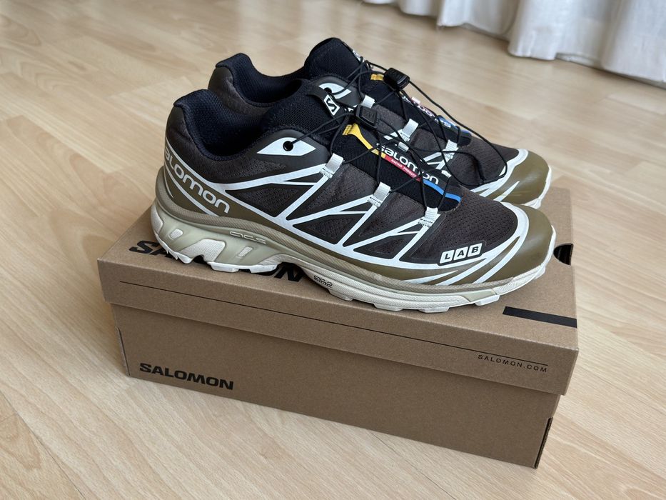 Salomon XT6 RECUT Wren/Kangaroo/Vanilla Ice | Grailed