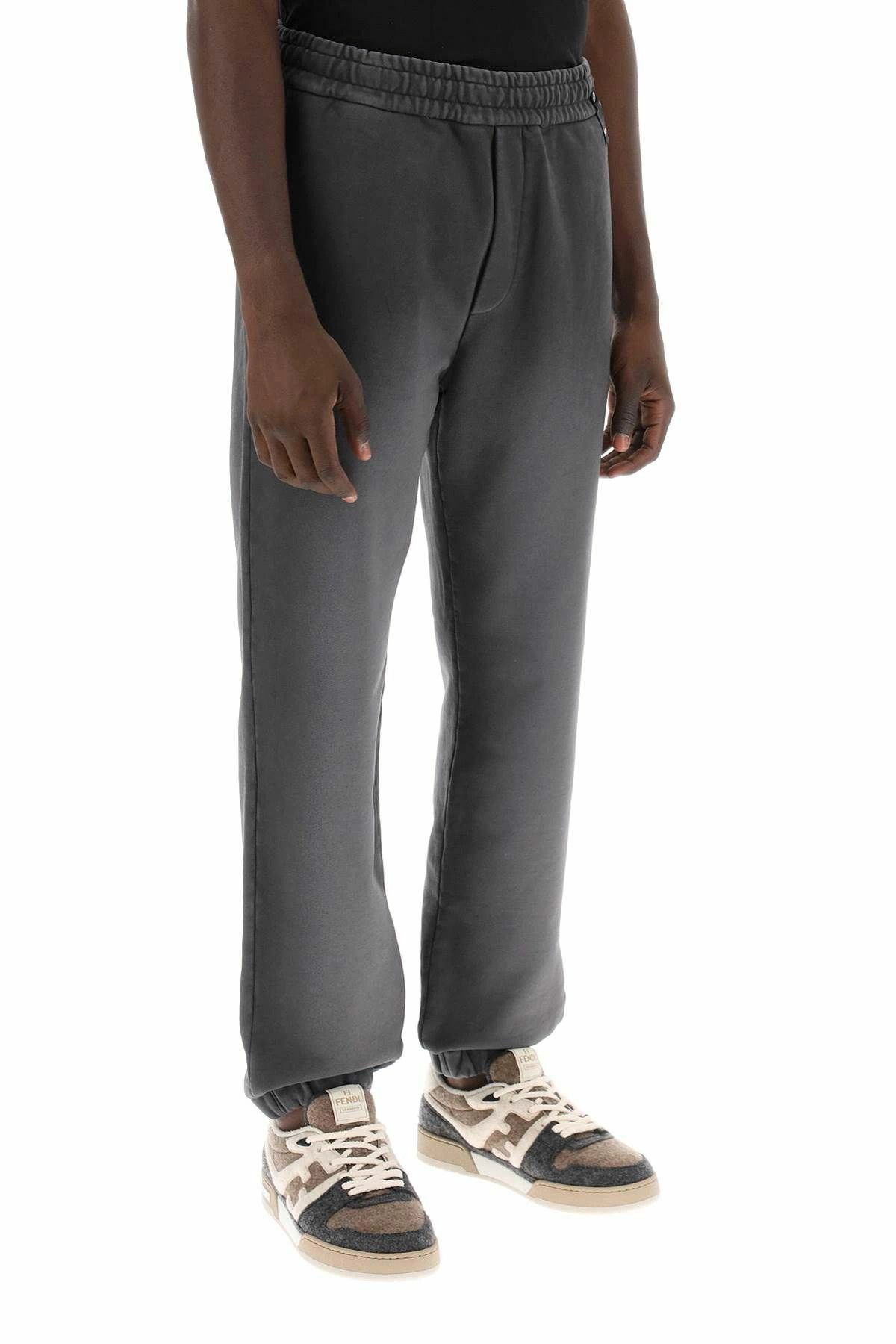 Fendi o1s1wg110226 Sweatpant & Jogger in Gray Size US 32 / EU 48 - 2 Thumbnail