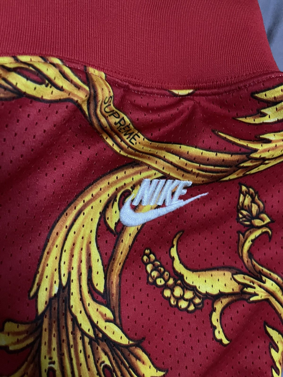 Supreme nike foamposite basketball shorts