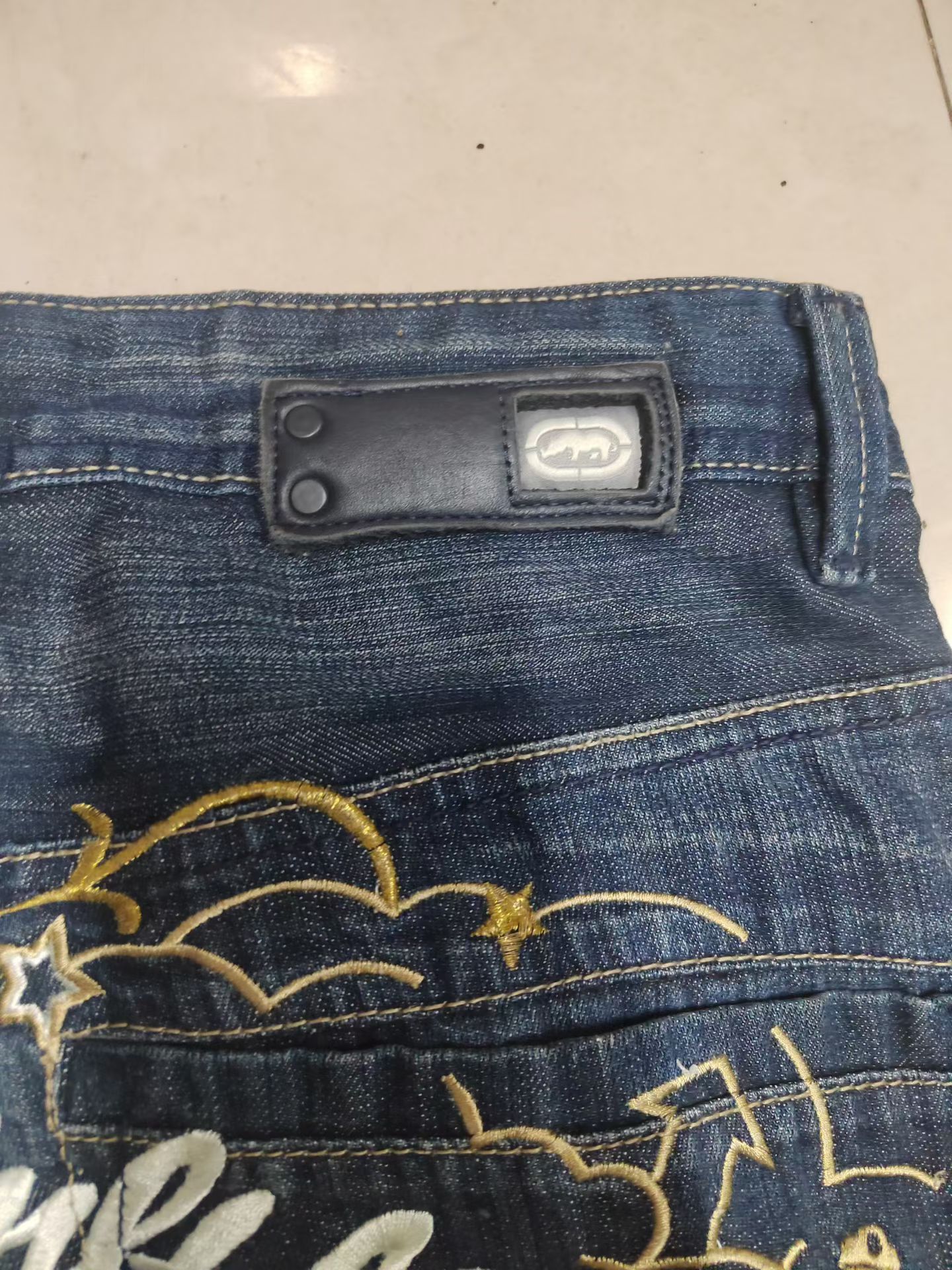 Ecko Unltd. ecko unltd grungegraffik baggy jeans Size US 33 - 4 Thumbnail