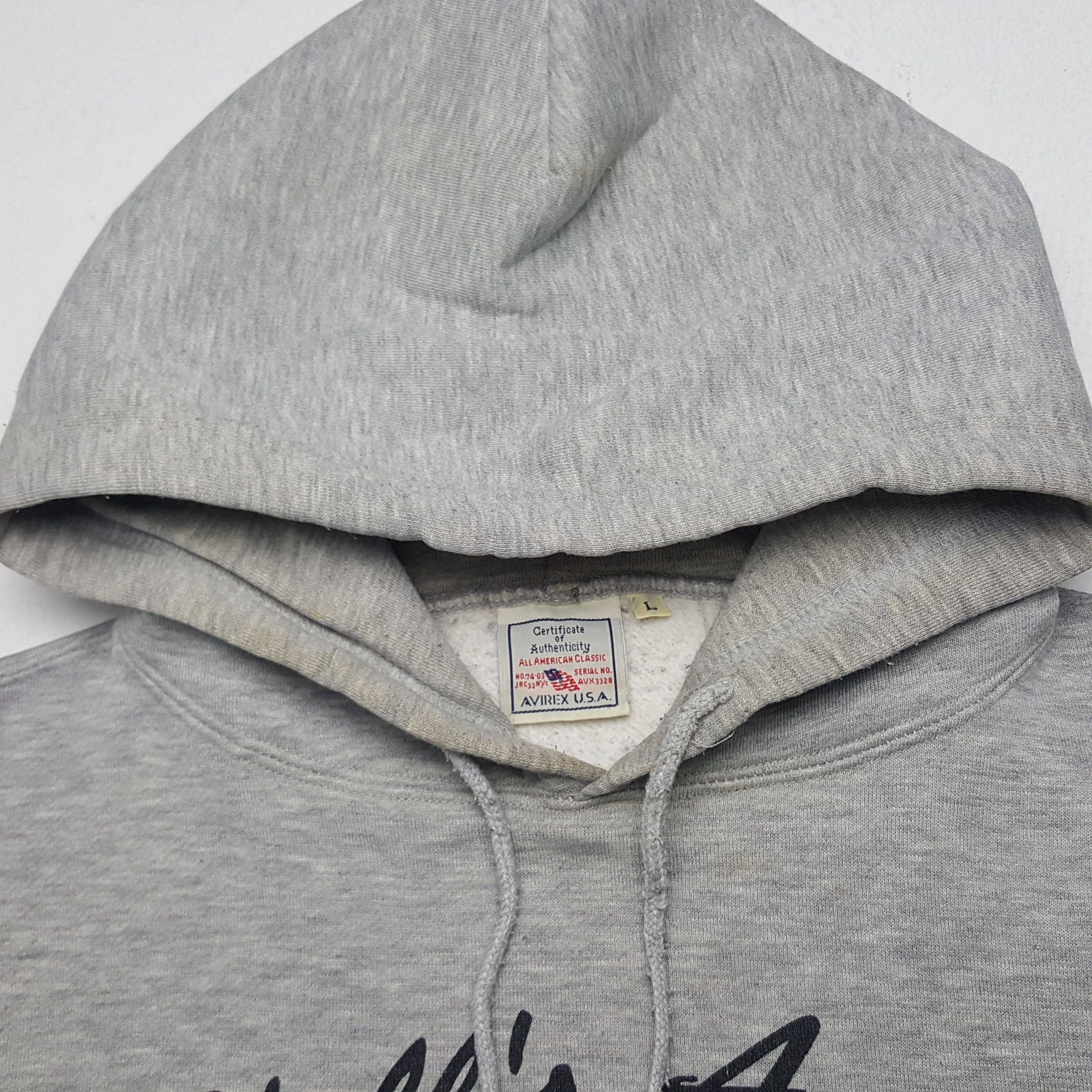 Avirex × Vintage Vintage Avirex USA American Military Style Hoodies Size US L / EU 52-54 / 3 - 4 Thumbnail