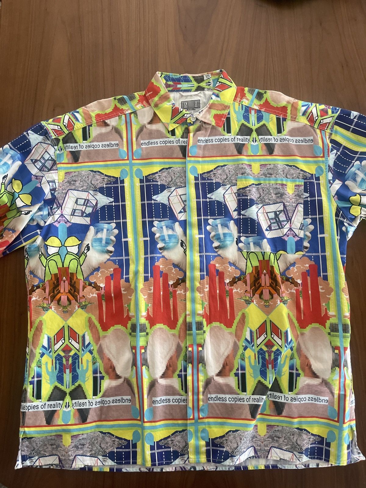 Cav Empt Cav Empt S/S button up Size US XL / EU 56 / 4 - 1 Thumbnail