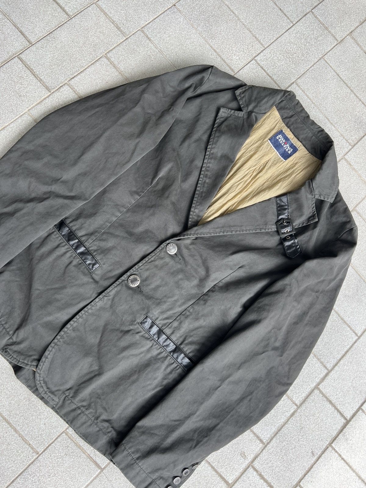 Jean Paul Gaultier Rare Jean Paul Gaultier Blazer Jacket vintage 90s Size US M / EU 48-50 / 2 - 3 Thumbnail