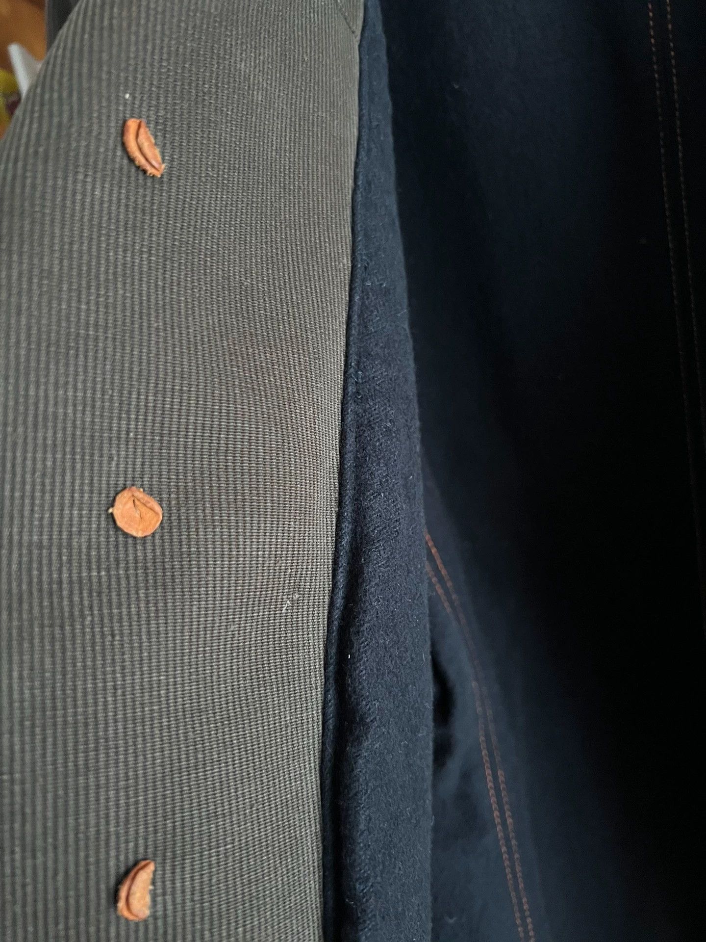 45rpm 45RPM Vintage Corduroy Wool Lined Olive Blouson Size US XL / EU 56 / 4 - 6 Thumbnail