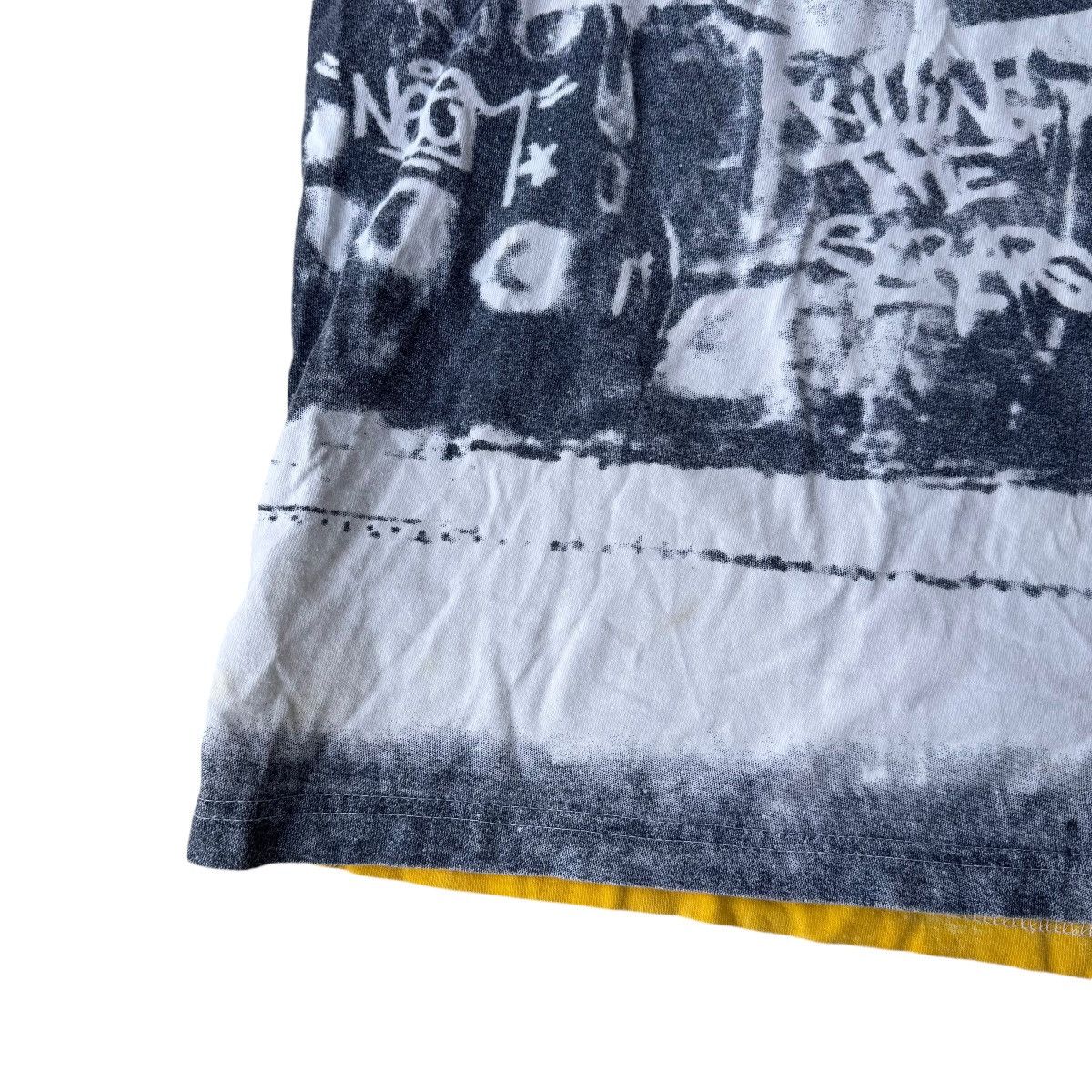 JNCO × Pepe Jeans × Vintage CRAZY Pepe Jeans Y2K AOP Grafitti Tee Shirt 2XL Jnco Ecko Size US XXL / EU 58 / 5 - 10 Thumbnail