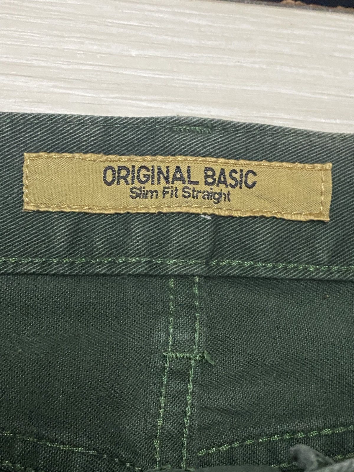 Undercover Vintage Uniqlo S-001 Slim Fit Straight Jeans Size US 32 / EU 48 - 10 Thumbnail