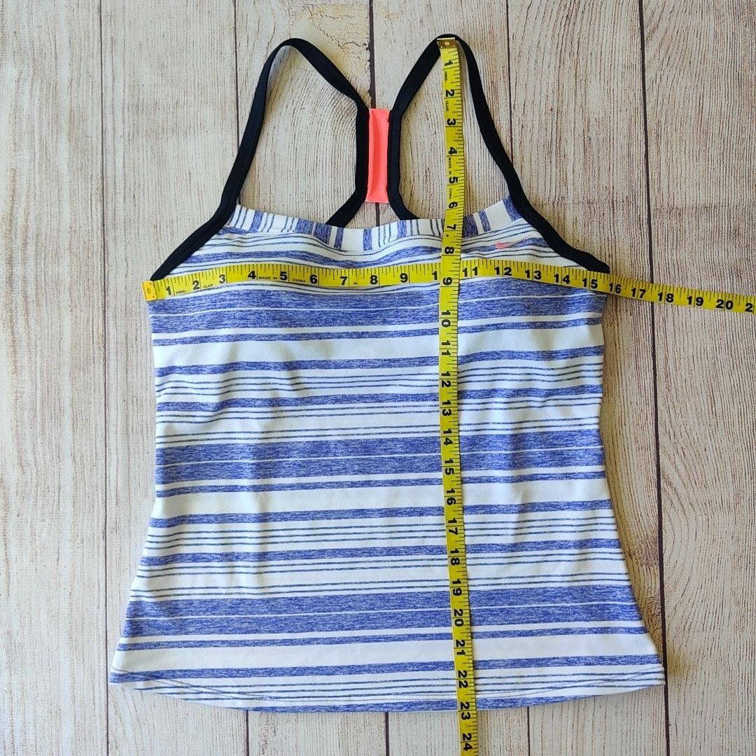 Nike Nike striped halter athletic tank top sz M/10 Size M / US 6-8 / IT 42-44 - 6 Thumbnail