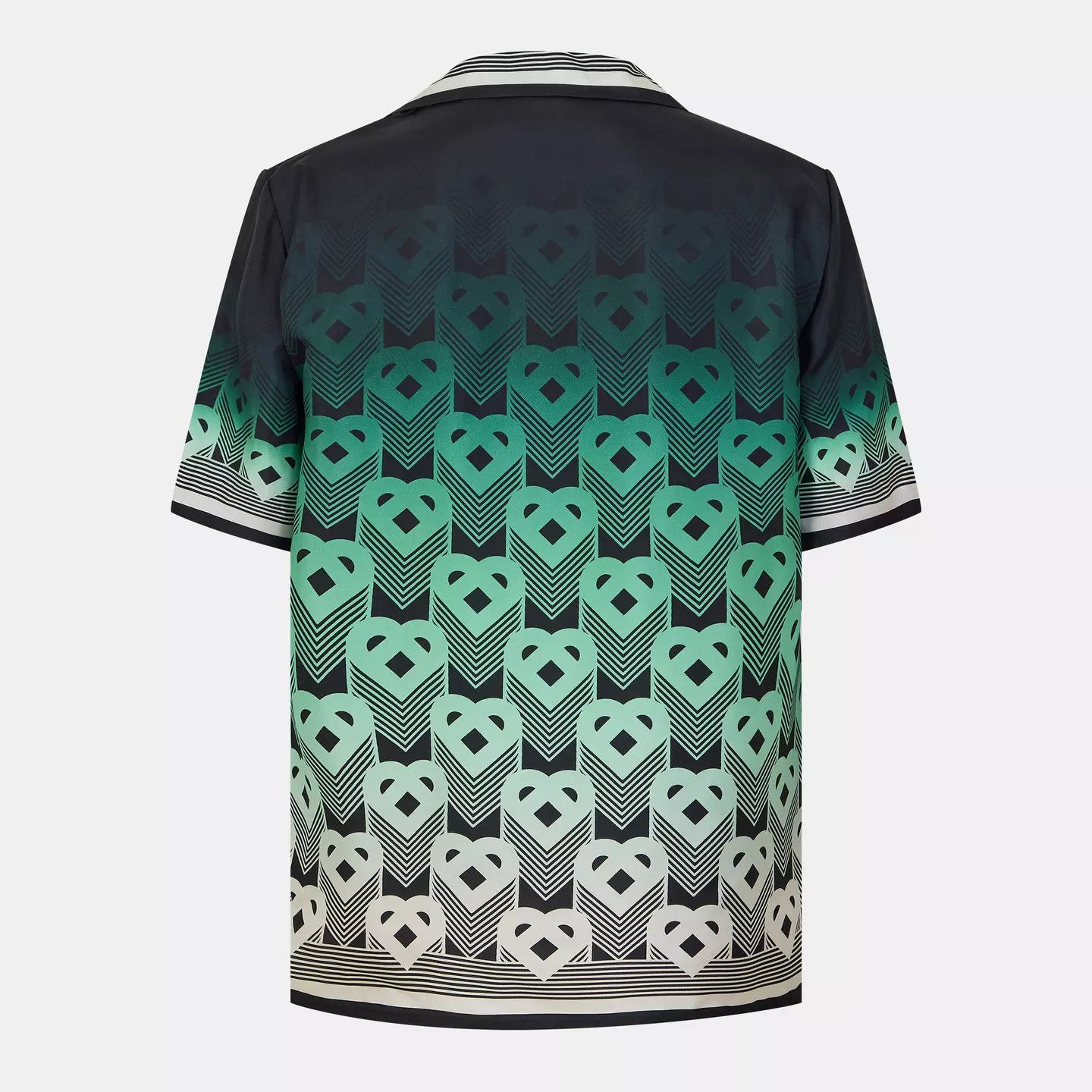 Casablanca o1g2r1mq0426 Mono Silk Short Sleeve Bowling Shirt Multicolor Size US M / EU 48-50 / 2 - 2 Thumbnail