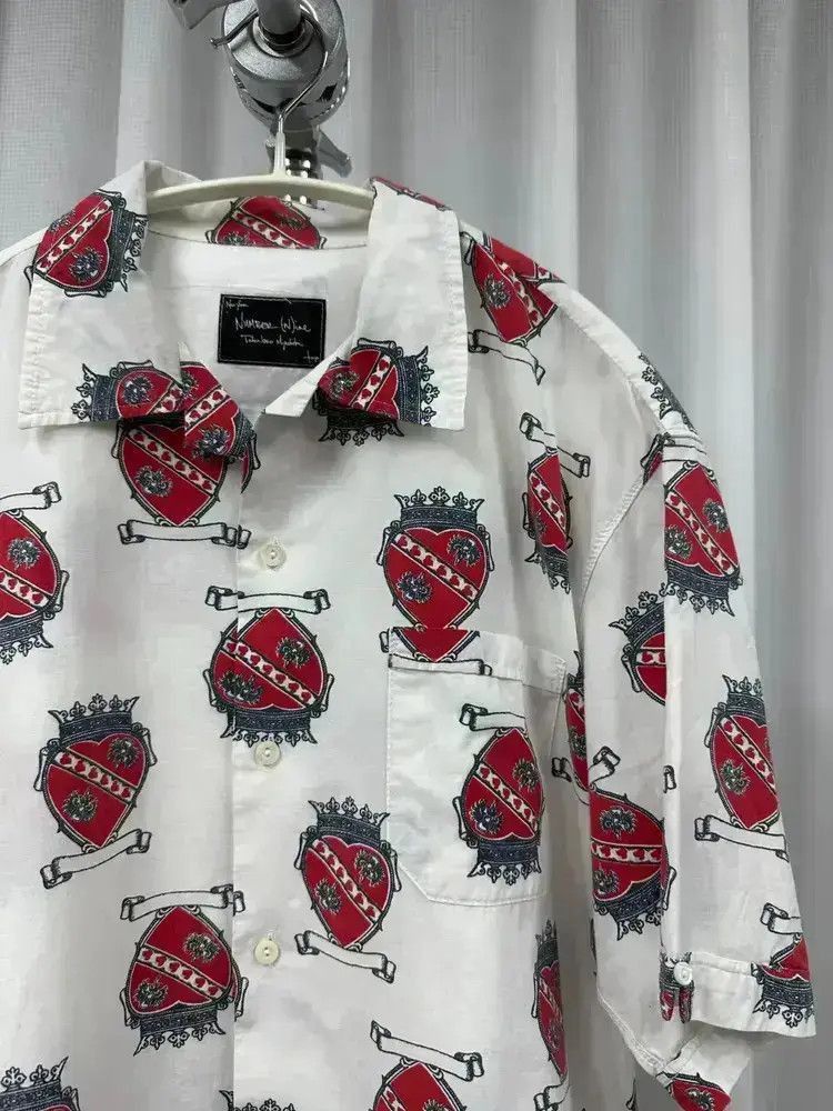Number (N)ine Number Nine Crown & Heart Shirt-2507 Size US XL / EU 56 / 4 - 8 Thumbnail