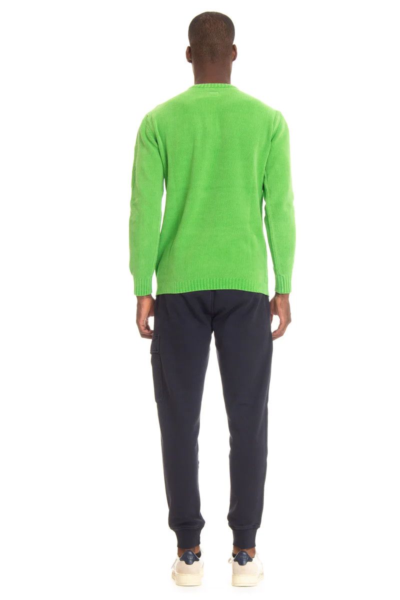 C.P. Company o1y1224 Crewneck Sweater in Green Size US L / EU 52-54 / 3 - 3 Thumbnail