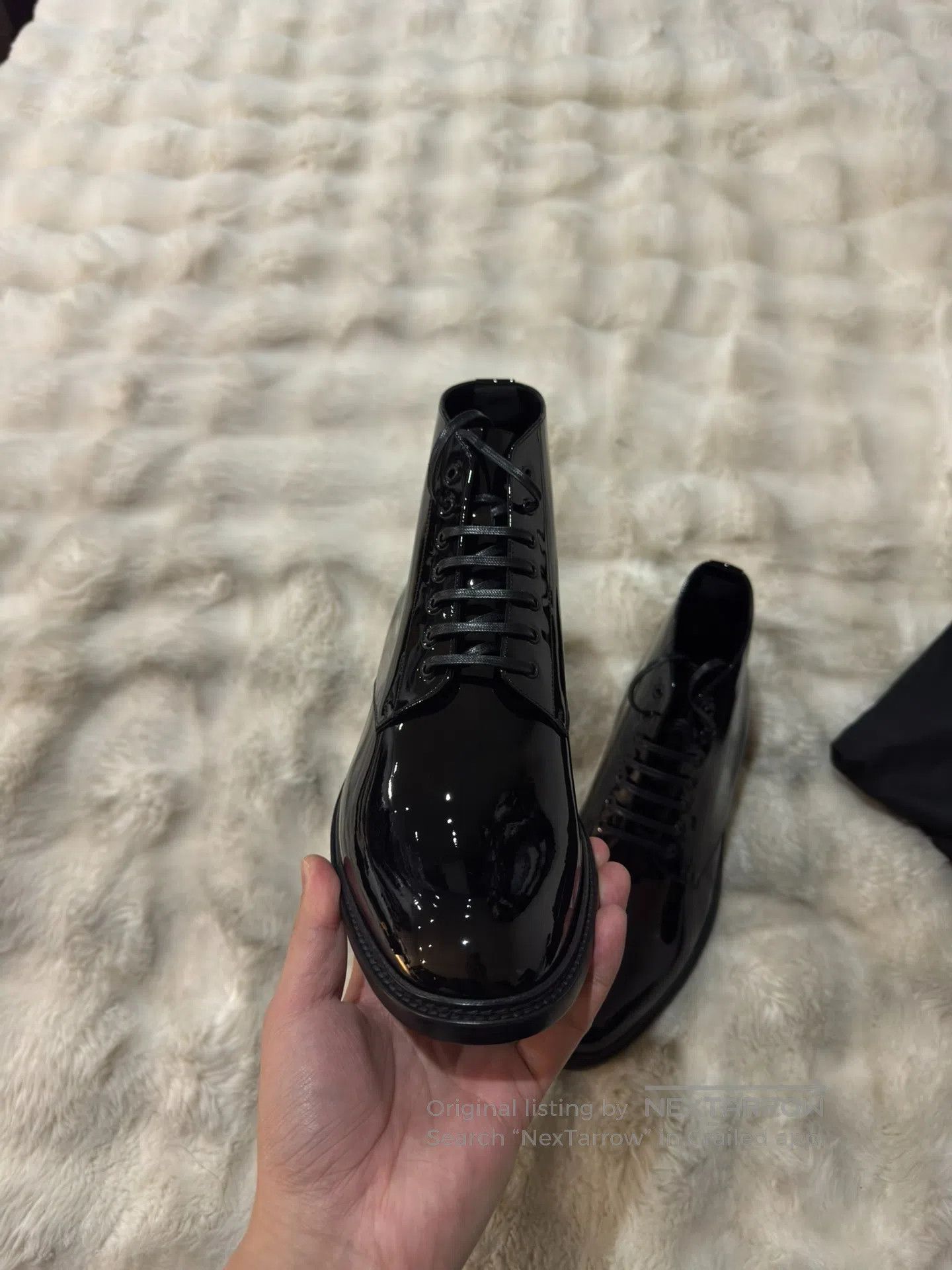 Saint Laurent Paris Saint Laurent Paris Men's Laced Boots| Size US 11 / EU 44 - 7 Thumbnail
